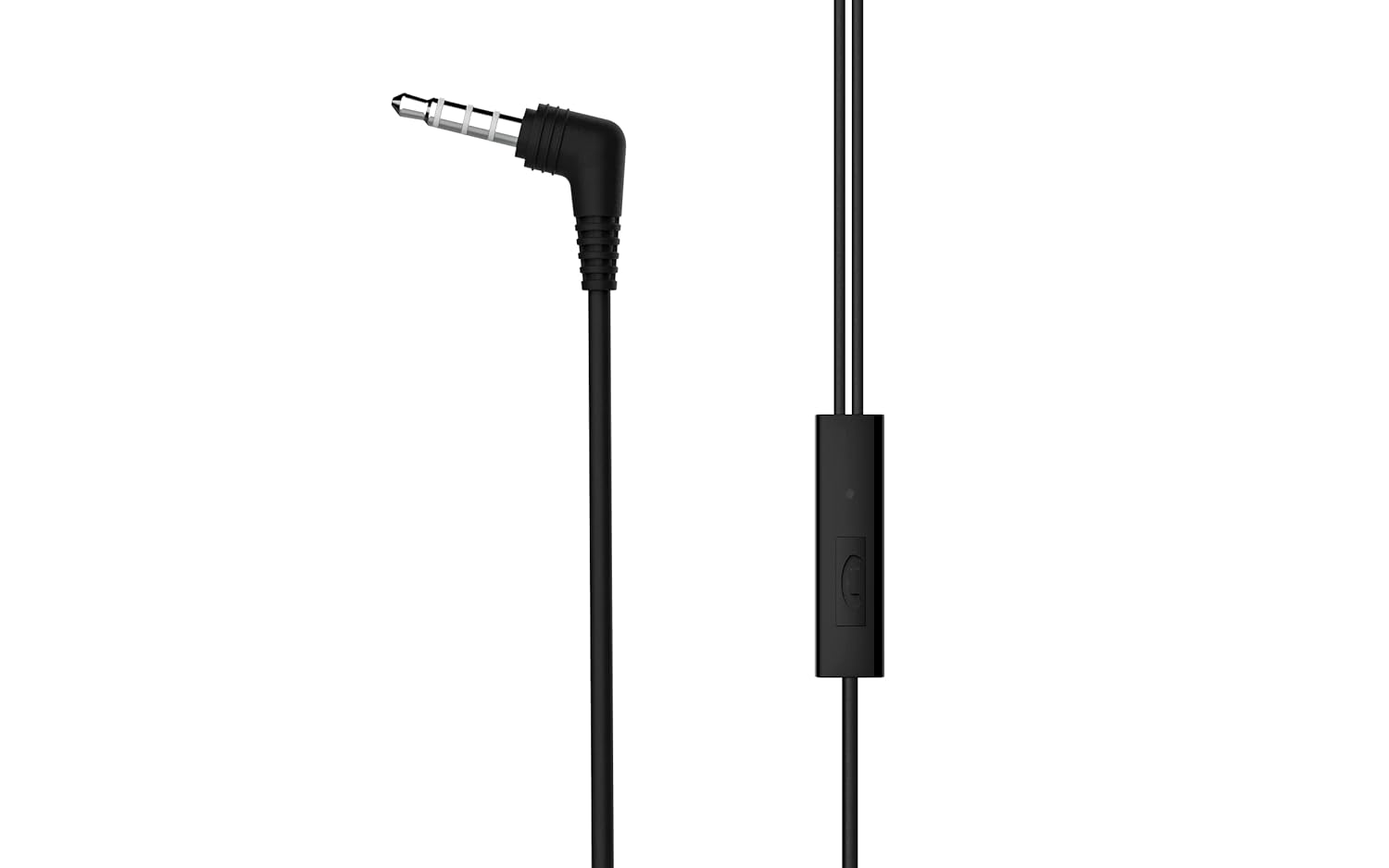 Nokia Wired Buds (Wb-101) With Powerful Bass Performance, Wired In Ear Earphones With Mic For Clear Voice Calls Virtual Assistant Control Enabled Angled Acoustic Tubes For Comfortable Secure Fit,Black