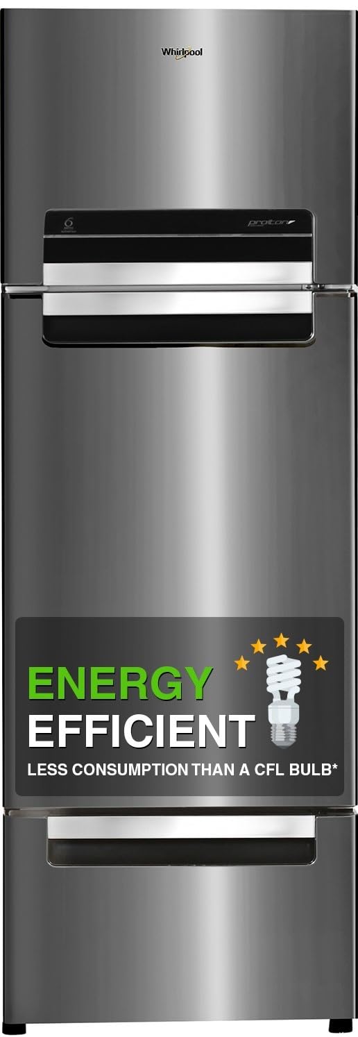 Whirlpool 215 L Frost Free Triple-Door Refrigerator [FP 223D PROTTON ROY RADIANT STEEL(Z) ]
