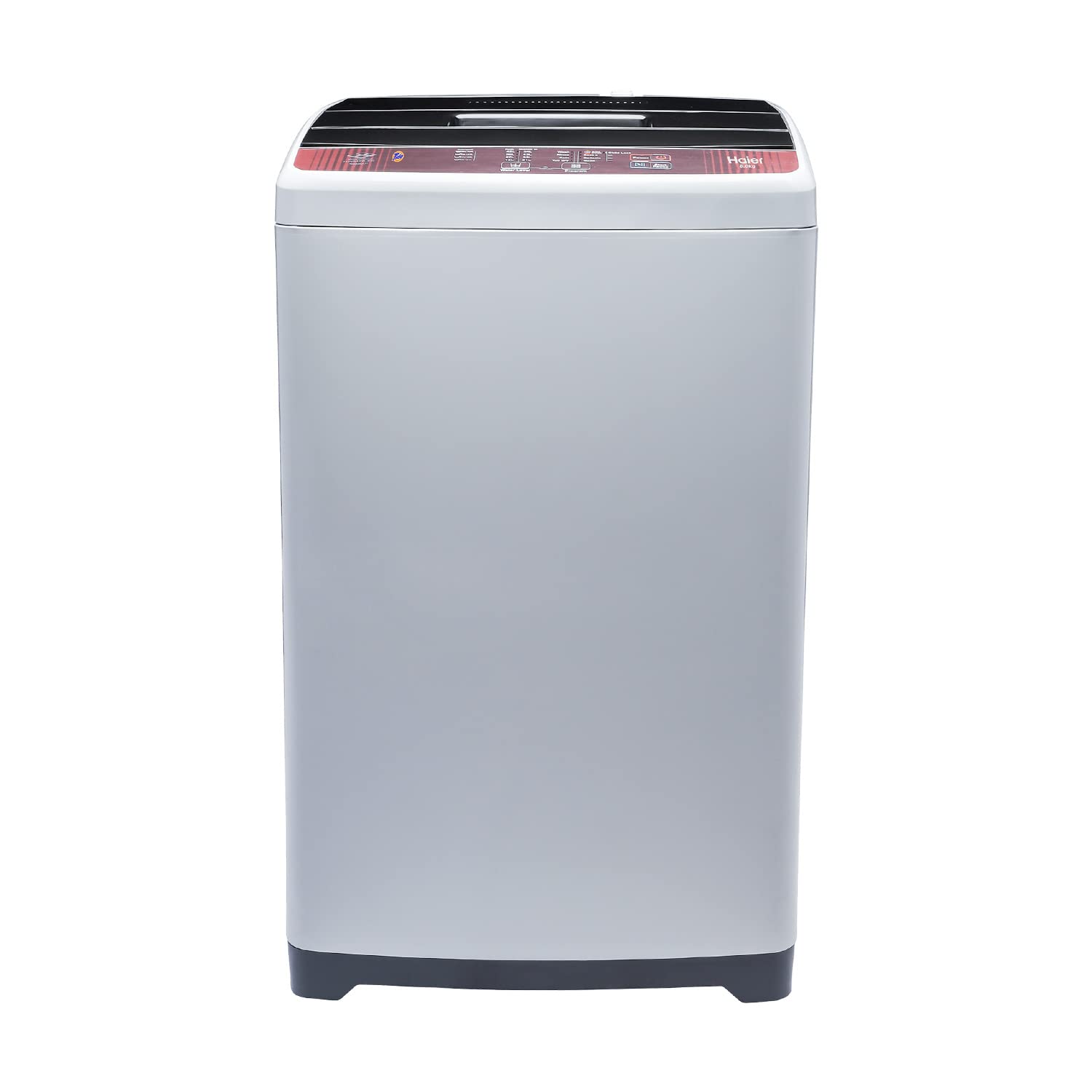 Haier 7 Kg 5 Star Fully Automatic Top Load Washing Machine with Oceanus Wave Drum, Magic Filter, 8 Wash Programs (HWM70-AE, Moonlight Silver, Stainless Steel Drum, 15 Mins Quick Wash)