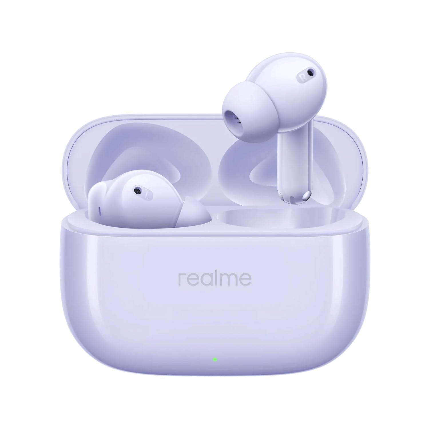 realme Buds T310 True Wireless in-Ear Earbuds with 46dB Hybrid ANC, 360° Spatial Audio, 12.4mm Dynamic Bass Driver, Upto 40Hrs Battery and Fast Charging (Vibrant Black)
