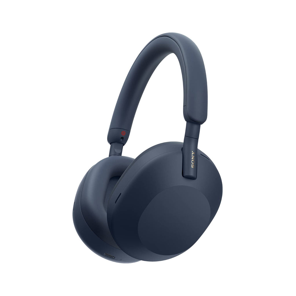 Sony WH-1000XM5 Best Active Noise Cancelling Wireless Bluetooth Over Ear Headphones with Mic for Clear Calling,Battery Life 30 Hours -Black