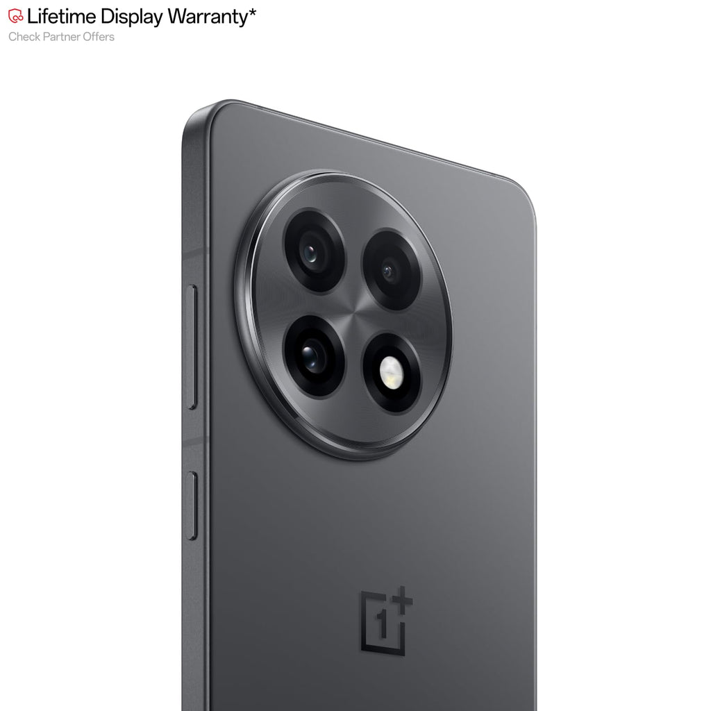 OnePlus 13R | Smarter with OnePlus AI | Lifetime Display Warranty (12GB RAM, 256GB Storage Nebula Noir)