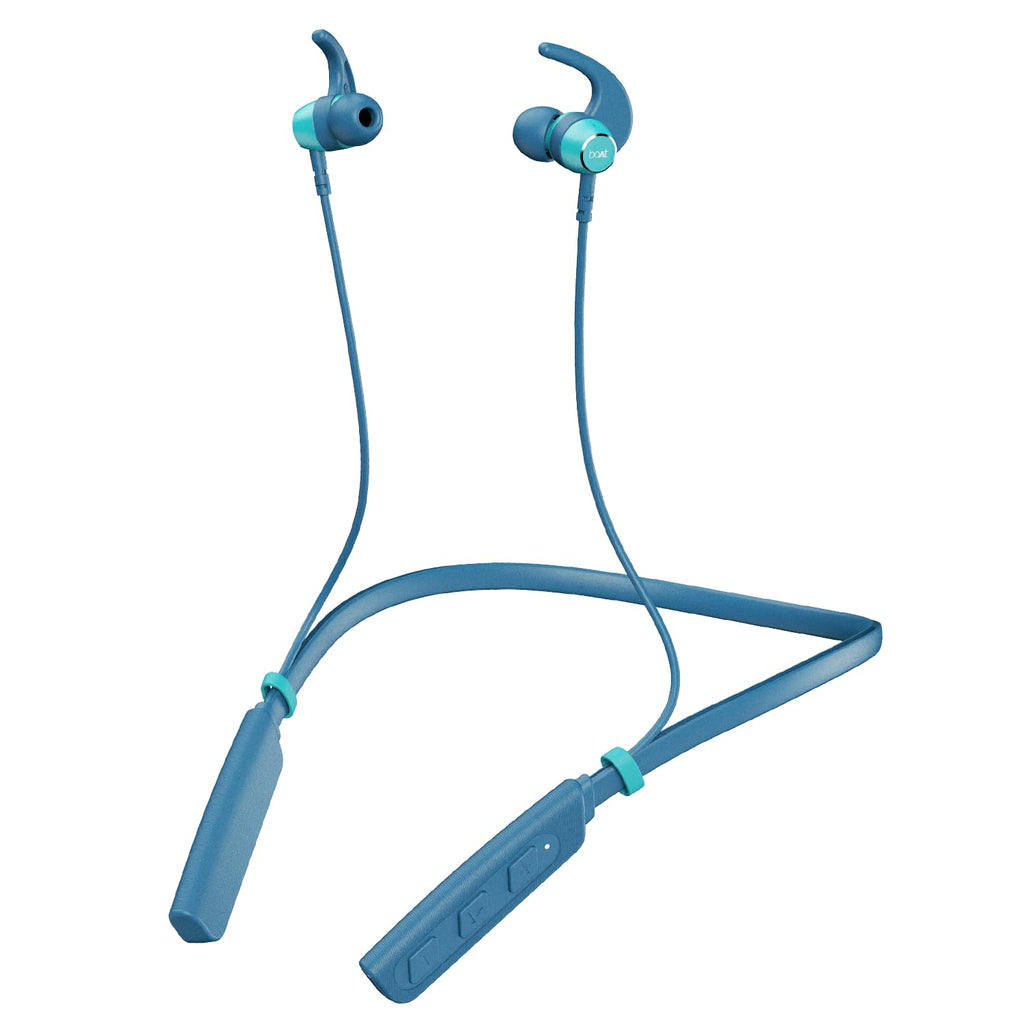 Boat Rockerz 235 Pro Wireless Bluetooth Neckband in Ear Earphone, Upto 20 hrs of Playtime, Beast Mode, Low Latency, IPX5 Water & Sweat Resistance, ENx Technology, Bluetooth v5.2(Ash Grey)