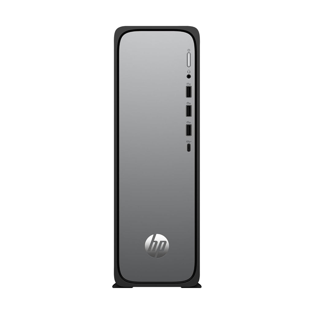 HP OmniDesk Slim, 13th Gen Intel Core i3-13100 (8GB DDR5, 512GB SSD), Win11, M365* Office 24, Meteor Silver, 3.8kg, Black Wired Keyboard, UHD Graphics, S03-0001in