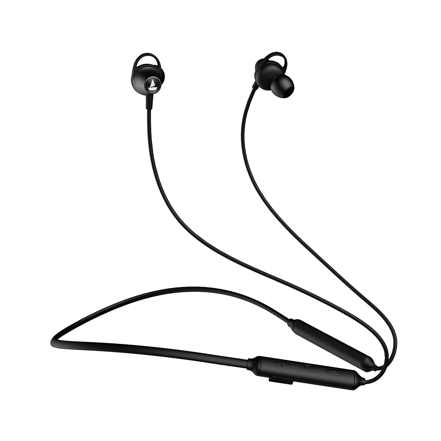 boAt Rockerz 245 v2 Pro, 30HRS Battery, ENx Tech, Fast Charge, Low Latency, Dual Pairing, Magnetic Ear Buds, IPX5, Type-C Interface, Bluetooth Neckband with Mic in Ear Earphones (Active Black)