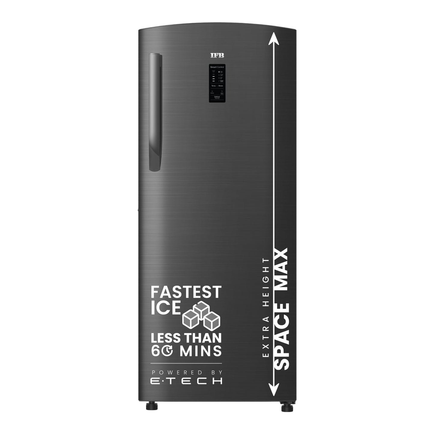 IFB 187L 2 Star Direct-Cool Single Door Refrigerator (IFBDC-2132NCSE, Blue) Extraordinary Storage with Humidity Controller