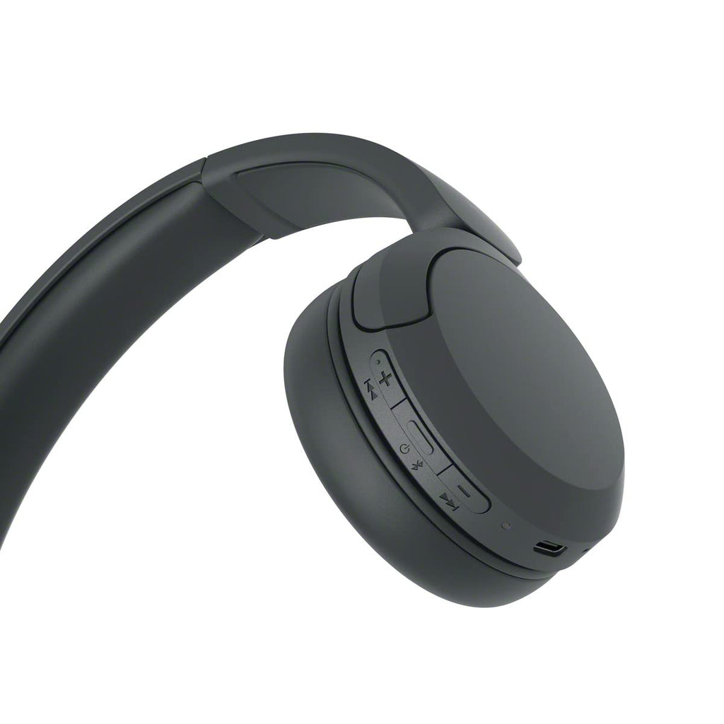 Sony WH-CH520 Wireless Bluetooth Headphones On Ear with Mic, Up to 50Hrs Battery, Quick Charge, DSEE Upscale, Multipoint Connectivity, Voice Assistant, Customized EQ-Black