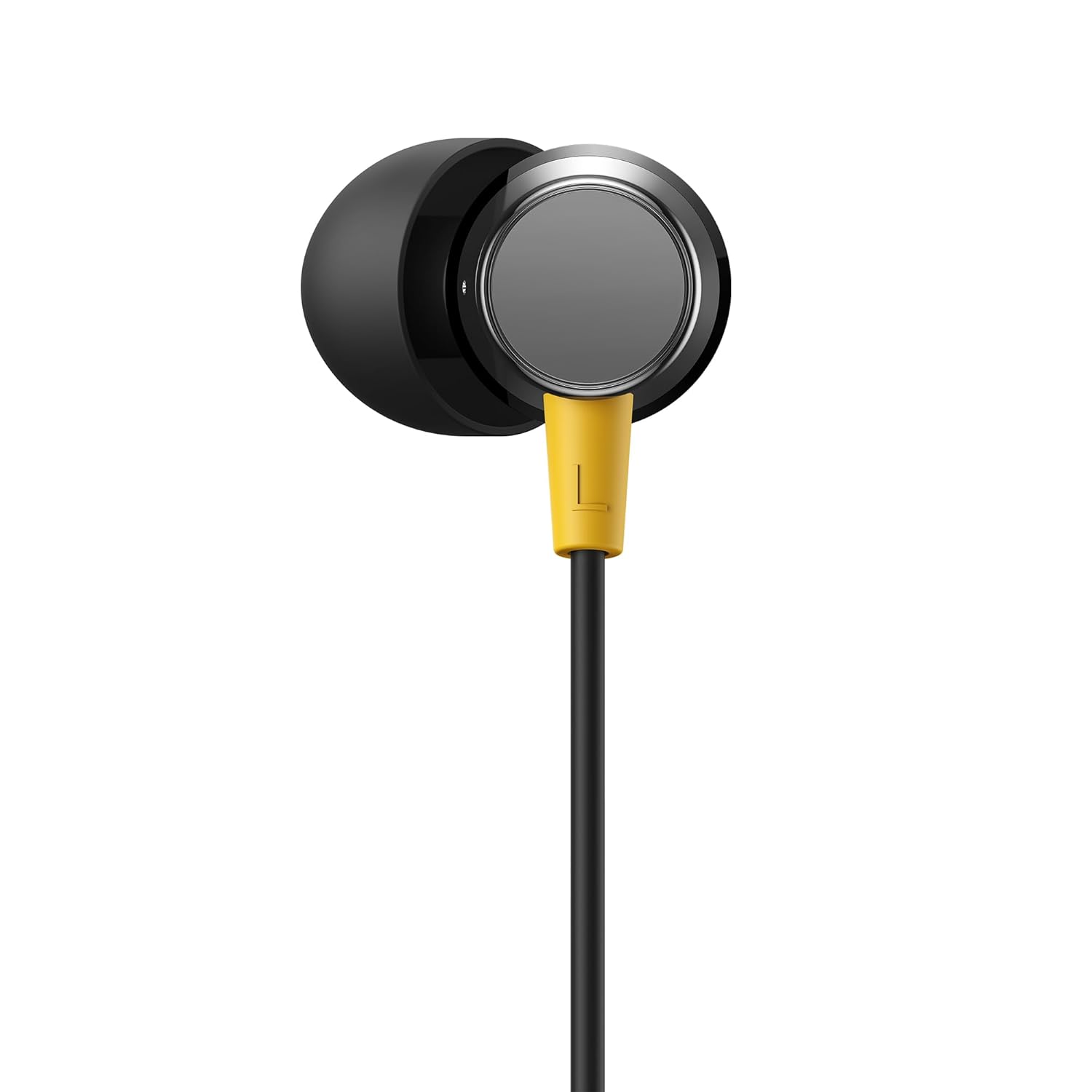 realme Buds 3 (3.5 mm) Wired in Ear Earphones with Mic (Black)