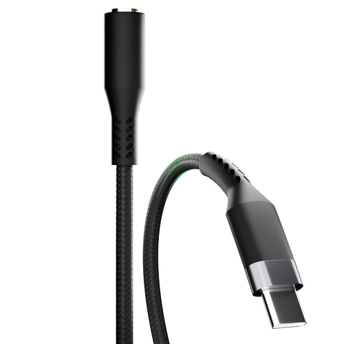 Basesailor Type-C to 3.5mm Audio Jack Connector/Adapter [5 Years Warranty*] with DAC Compatible for iPhone 15/16 Series/Samsung/OnePlus/Google Pixel/Nothing & Other Type C Phones -Headphones Converter