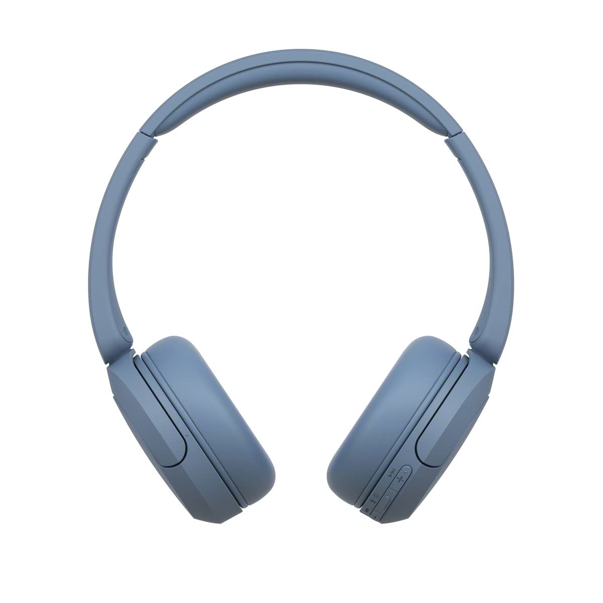 Sony WH-CH520 Wireless Bluetooth Headphones On Ear with Mic, Up to 50Hrs Battery, Quick Charge, DSEE Upscale, Multipoint Connectivity, Voice Assistant, Customized EQ-Blue