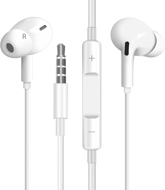 ONE43 Earphone,Wired Earphone Turbo BASS Sound for All Devices Full BASS Sound and Clear MIC for Calling (Classic)