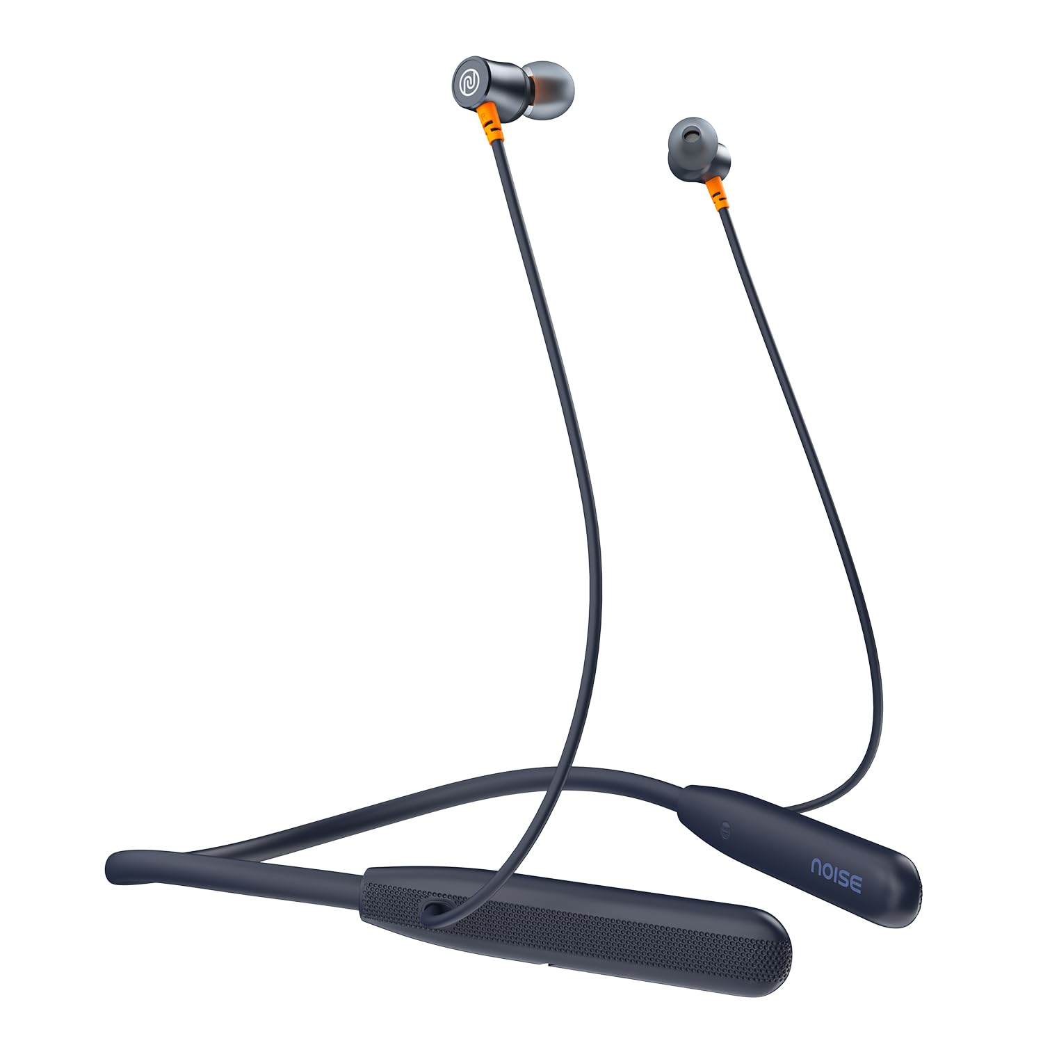 Noise Newly Launched Airwave Bluetooth in Ear Neckband with 50H of Playtime, 3 EQ Modes, ENC for Calling, Low Latency(Upto 50ms), 10mm Driver, BT v5.3(Jet Black)