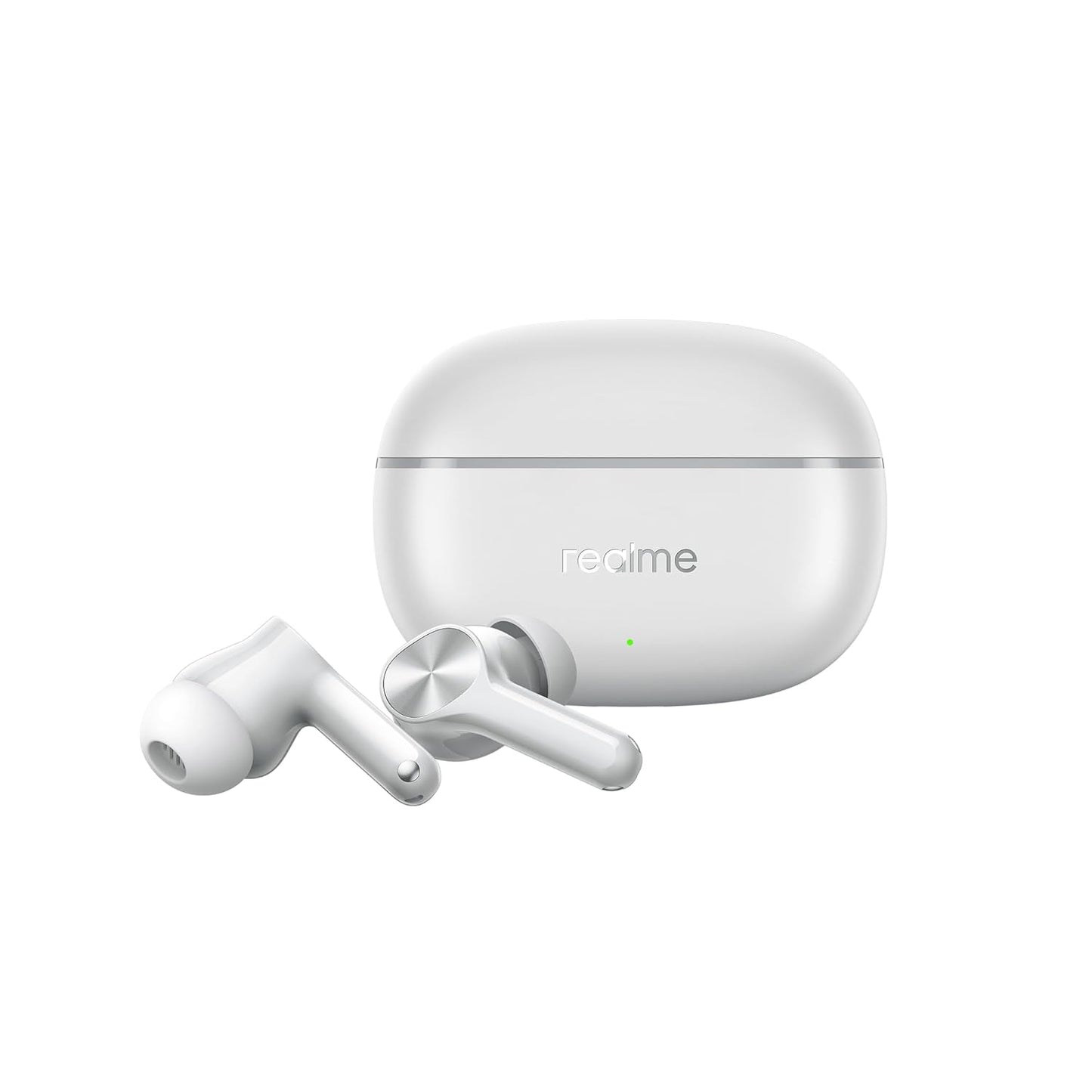 realme Buds T200 Lite Bluetooth in Ear Earbuds,4 Mic, AI ENC for Calls,48 Hours Total Playback with Fast Charging and Ultra Low Latency Gaming TWS,Google Fast Pair,with mic (Storm Grey)