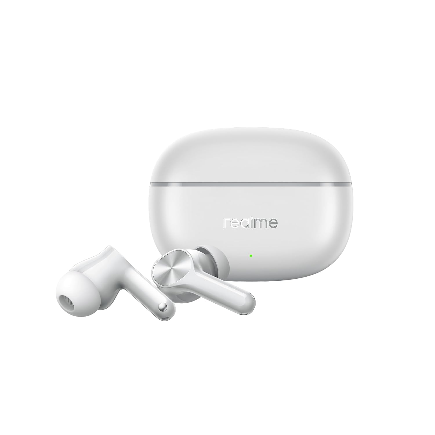 realme Buds T200 Lite Bluetooth in Ear Earbuds,4 Mic, AI ENC for Calls,48 Hours Total Playback with Fast Charging and Ultra Low Latency Gaming TWS,Google Fast Pair,with mic (Storm Grey)