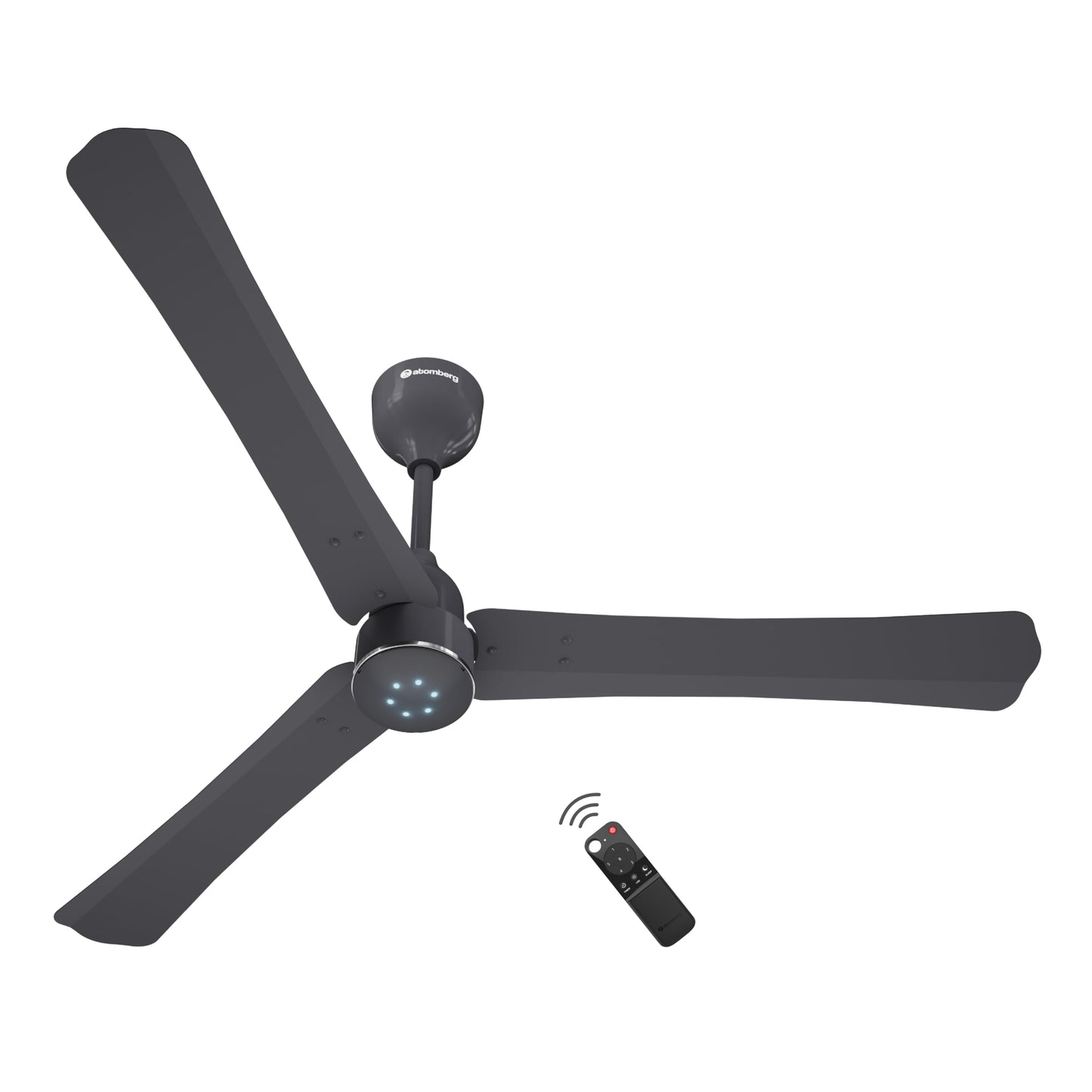atomberg Renesa Halo Smart Alexa Enabled 1200mm BLDC Ceiling Fan with Remote | 5 star | High Air Delivery | Low noise | LED Speed Indicator | Sleek Design | | 3 Year Warranty| Misty Teal