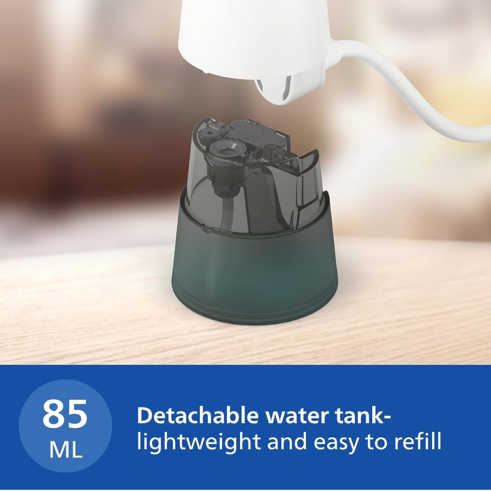 PHILIPS Handheld Garment Steamer STH1010/10 - Compact, Convenient Vertical Steaming, 900 Watt Quick Heat Up, Kills 99.9%* Bacteria