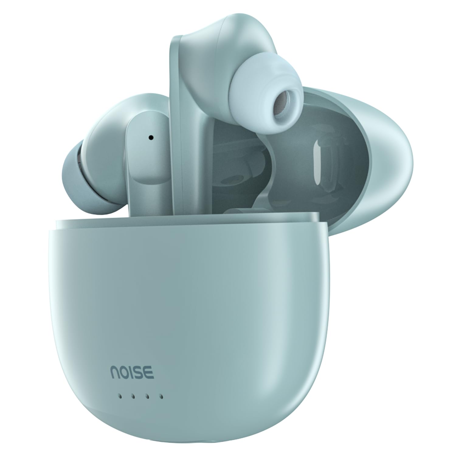 Noise Earbuds VS104 Truly Wireless Earbuds with 45H of Playtime, Quad Mic with ENC, Instacharge(10 Min=200 Min), 13Mm Driver, Low Latency, BT V5.2 (Snow White)