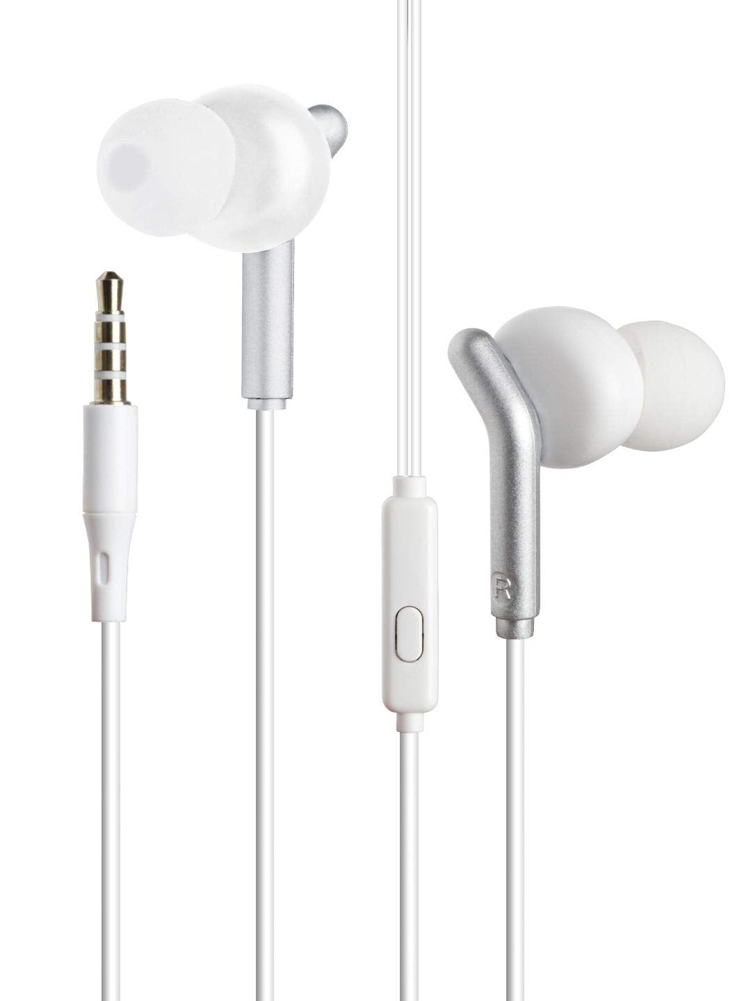 ZEBRONICS Bro 3.5Mm Wired in Ear Earphones, in-Line Mic, Deep Bass, 1.2M Strong and Long Lasting Cable, Light Weight, Compatible with Mobile | Tablet | Laptop (Black + Gold)