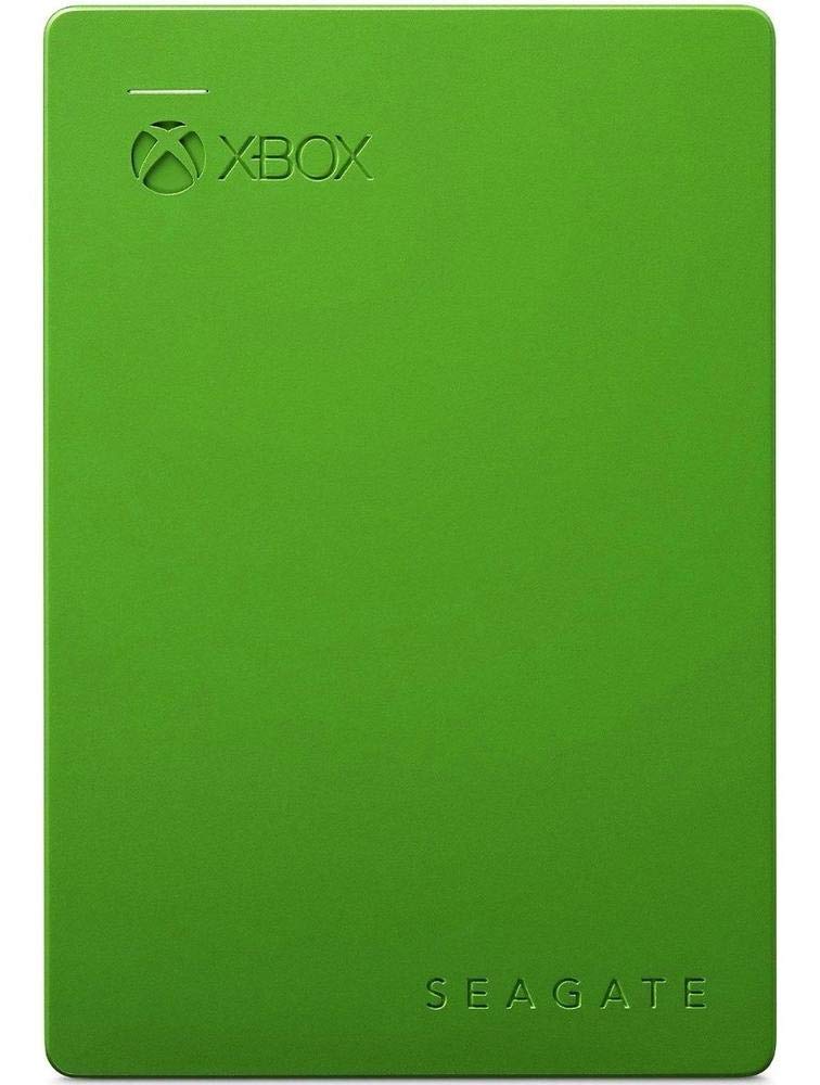Seagate Game Drive for Xbox 2TB External Hard Drive Portable HDD - USB 3.2 Gen 1, Black with Built-in Green LED bar, Xbox Certified, 3 Year Rescue Services (STKX2000400)