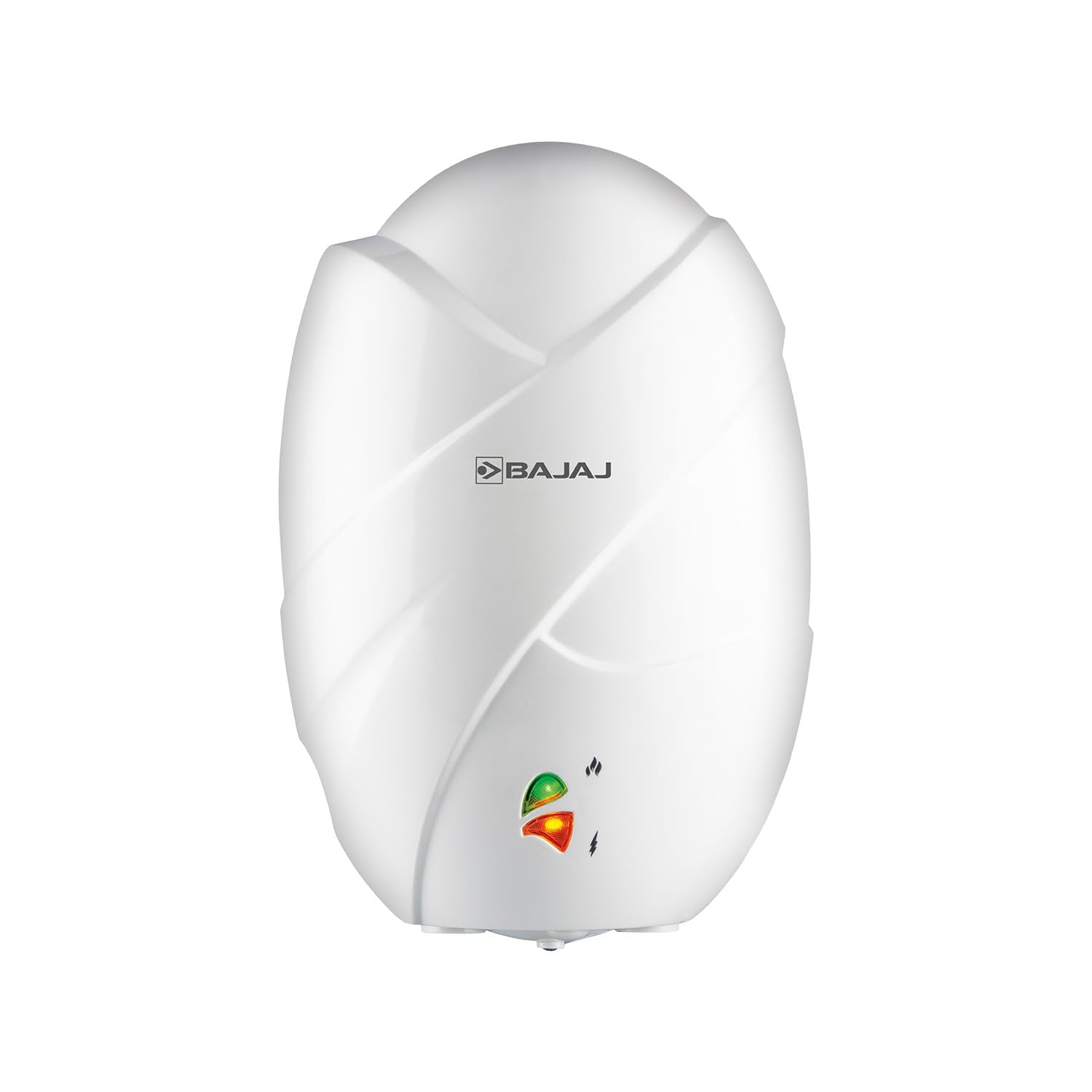 Bajaj Splendora 3L 3KW Vertical Instant Water Heater for Home | Geyser for Bathroom & Kitchen | High Grade SS Tank | Copper Heating Element | 5 Years Tank Warranty by Bajaj【White】
