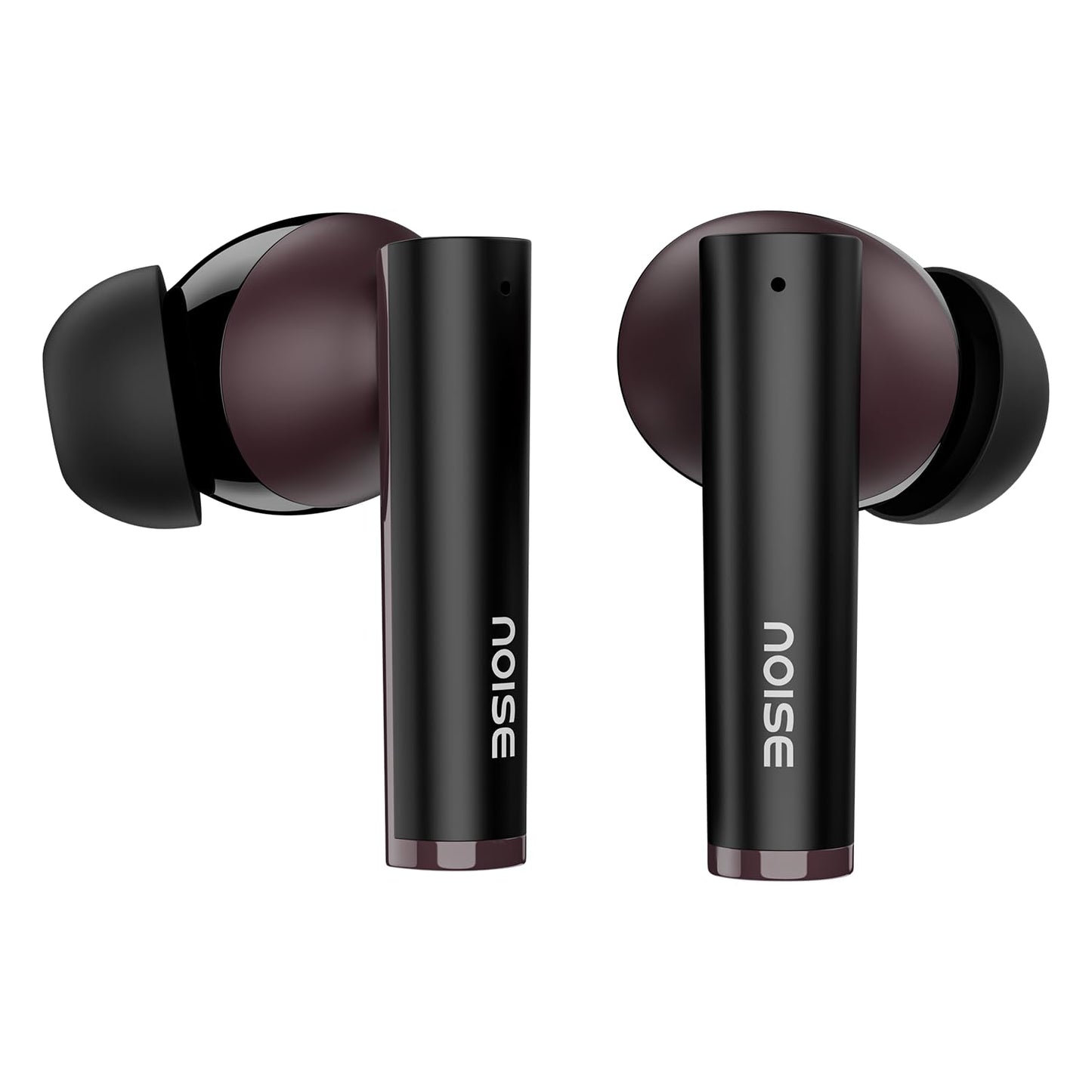 Noise Newly Launched Buds VS501 in Ear Truly Wireless Earbuds with 50H of Playtime, Quad Mic ENC, 10Mm Driver, Dual Device Pairing, Dual Color Tones, BT V5.3 (Plum Wine)