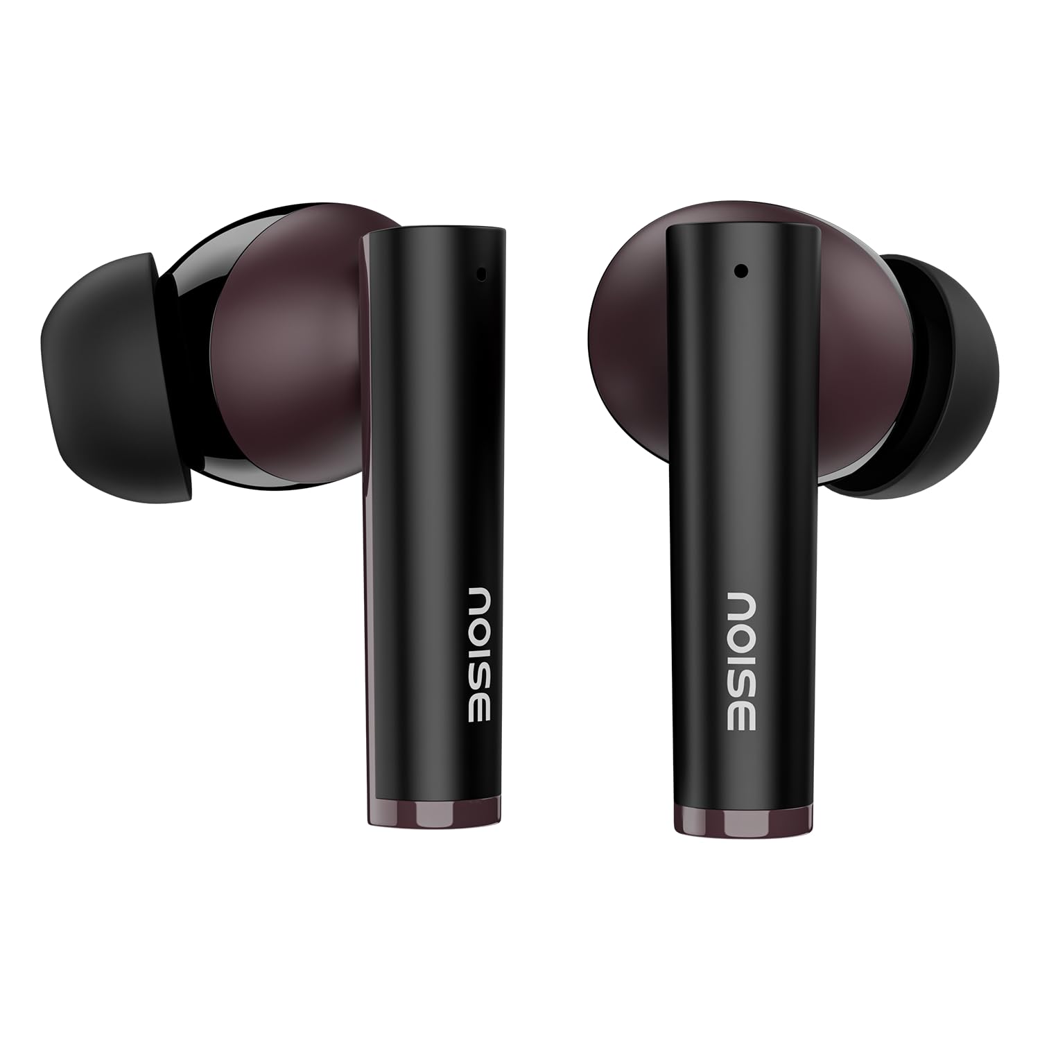 Noise Newly Launched Buds VS501 in Ear Truly Wireless Earbuds with 50H of Playtime, Quad Mic ENC, 10Mm Driver, Dual Device Pairing, Dual Color Tones, BT V5.3 (Plum Wine)