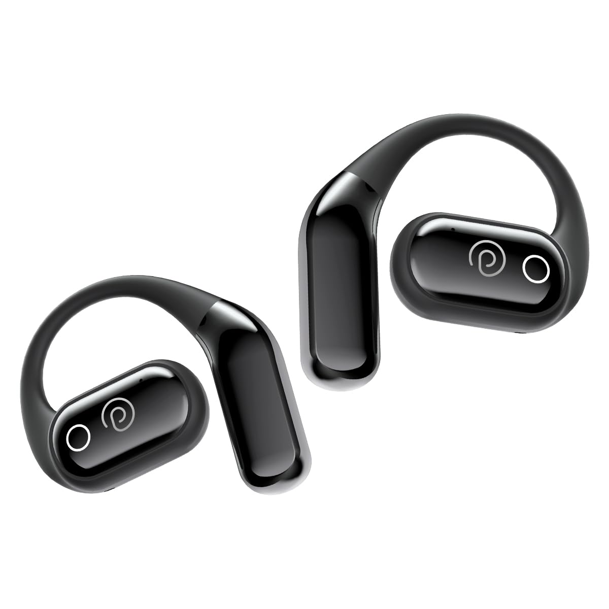pTron Bassbuds Rogue W/ 40Ms Low-Latency Gaming,Clear Calls,50Hrs Playtime,Pristine Sound,V5.3 Bluetooth in Ear Headphones,Snug-Fit,RGB Lights,Touch Control,Voice Assist,IPX5 Water Resistant(Blue)