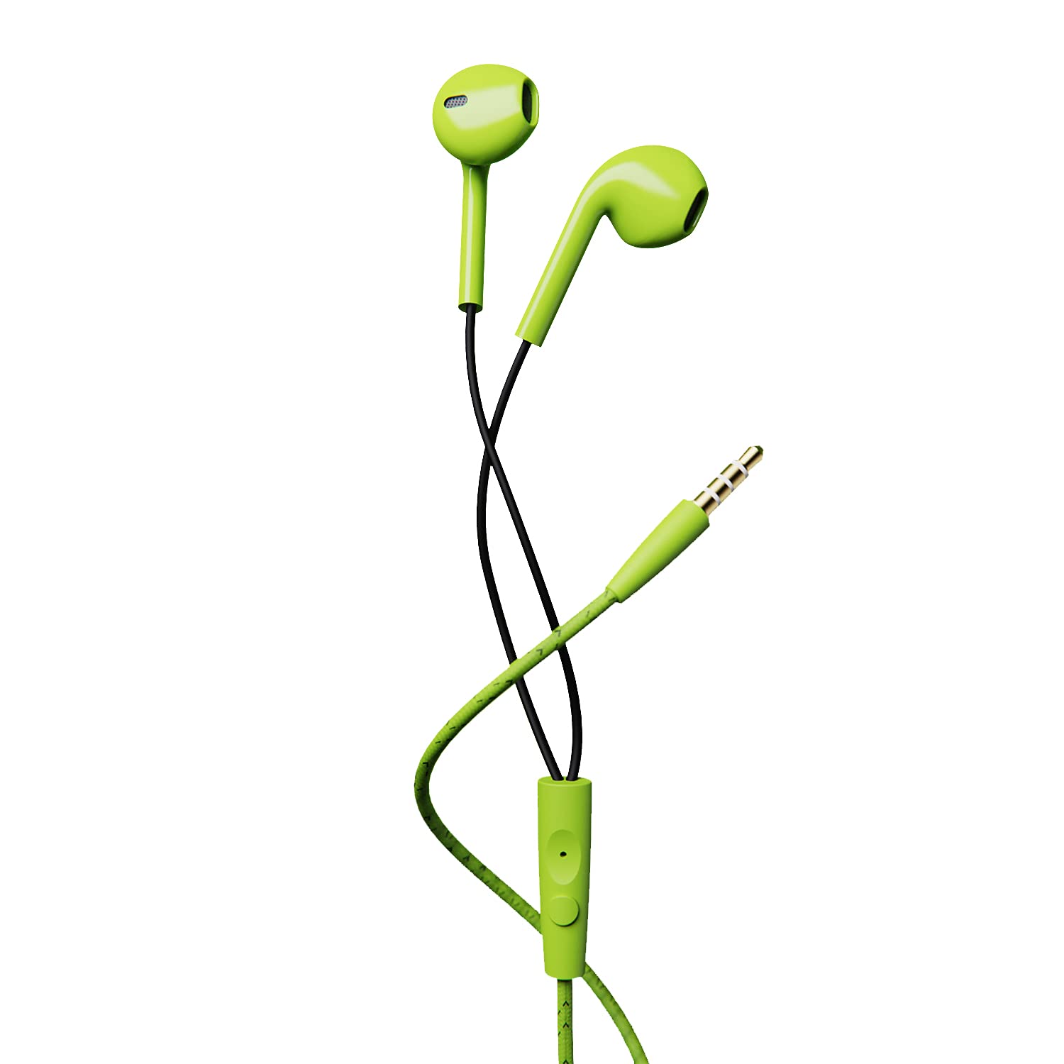 boAt Bassheads 105 Wired in Ear Earphones with Mic (Black)