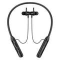Neckband Bluetooth Earphones with 40H Playtime | Magnetic On/Off | ENC Noise Cancellation | Voice Changer | Deep Bass | Wireless Earbuds for Calling, Music, and Gaming Blue (Black)