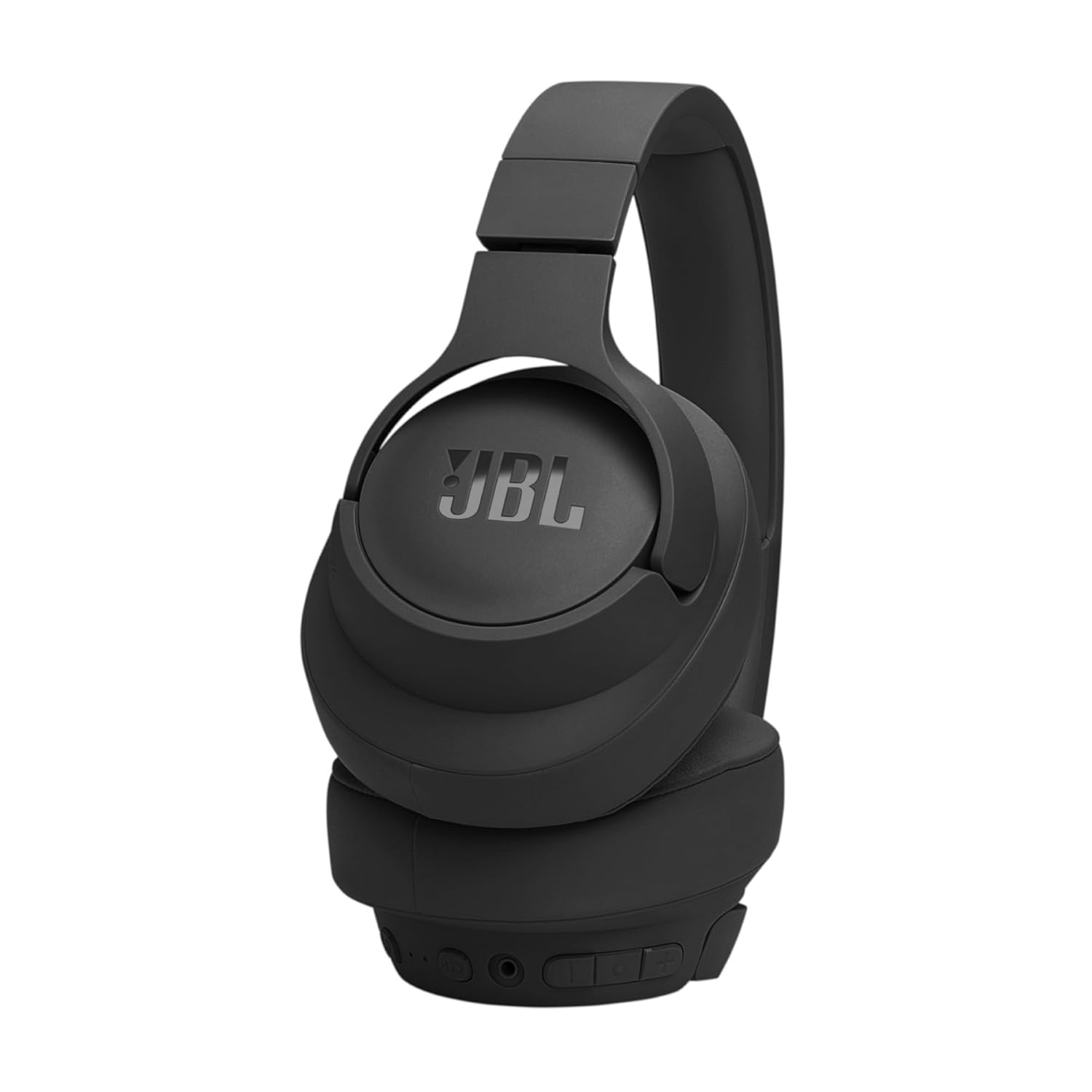 JBL Tune 770NC Wireless Over Ear ANC Headphones with Mic, Upto 70 Hrs Battery, Speed Charge : 5 min Charge Gives up to 3H of Playback, Google Fast Pair, Dual Pairing, BT 5.3 (Black)