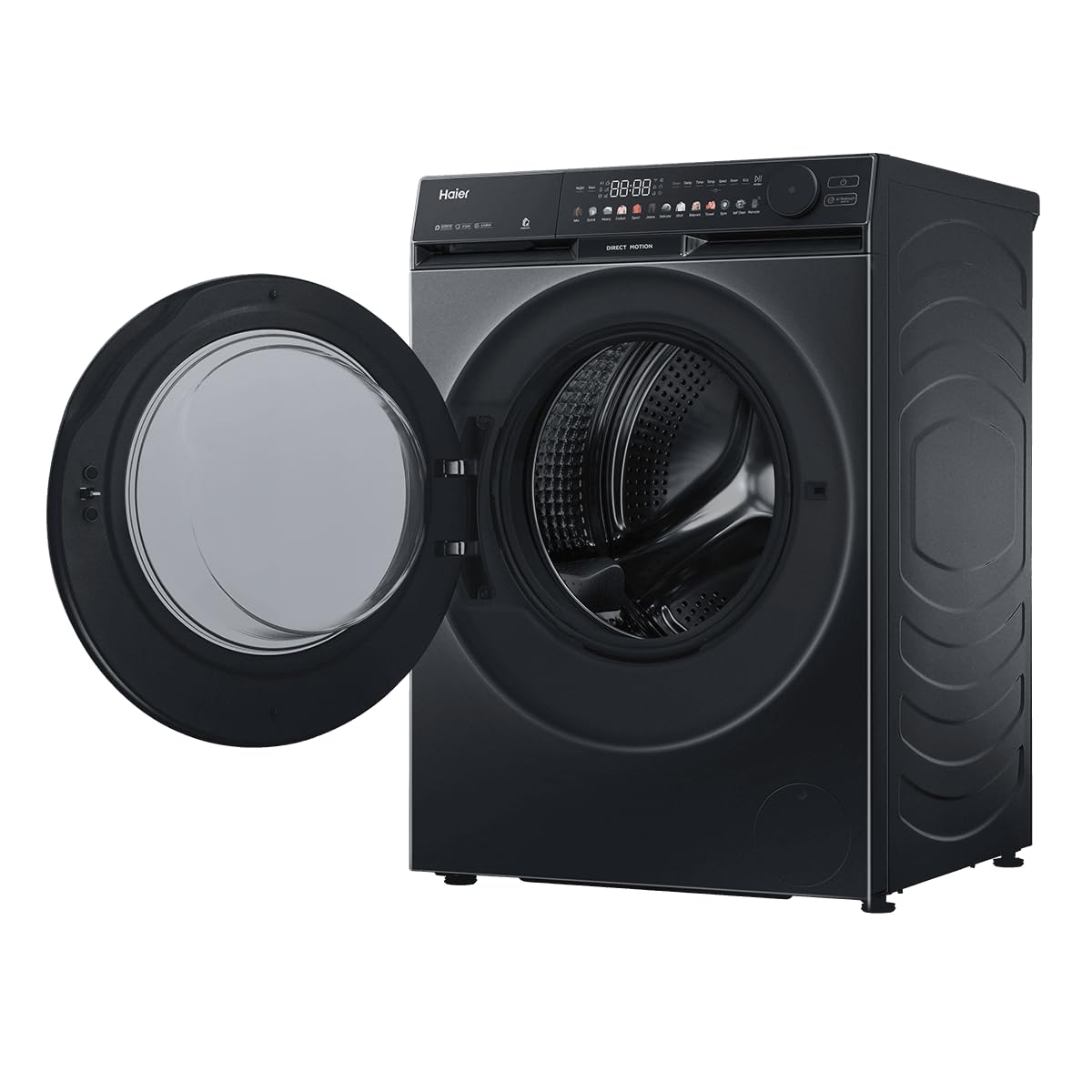 Haier 12kg with Digital color Touch Panel