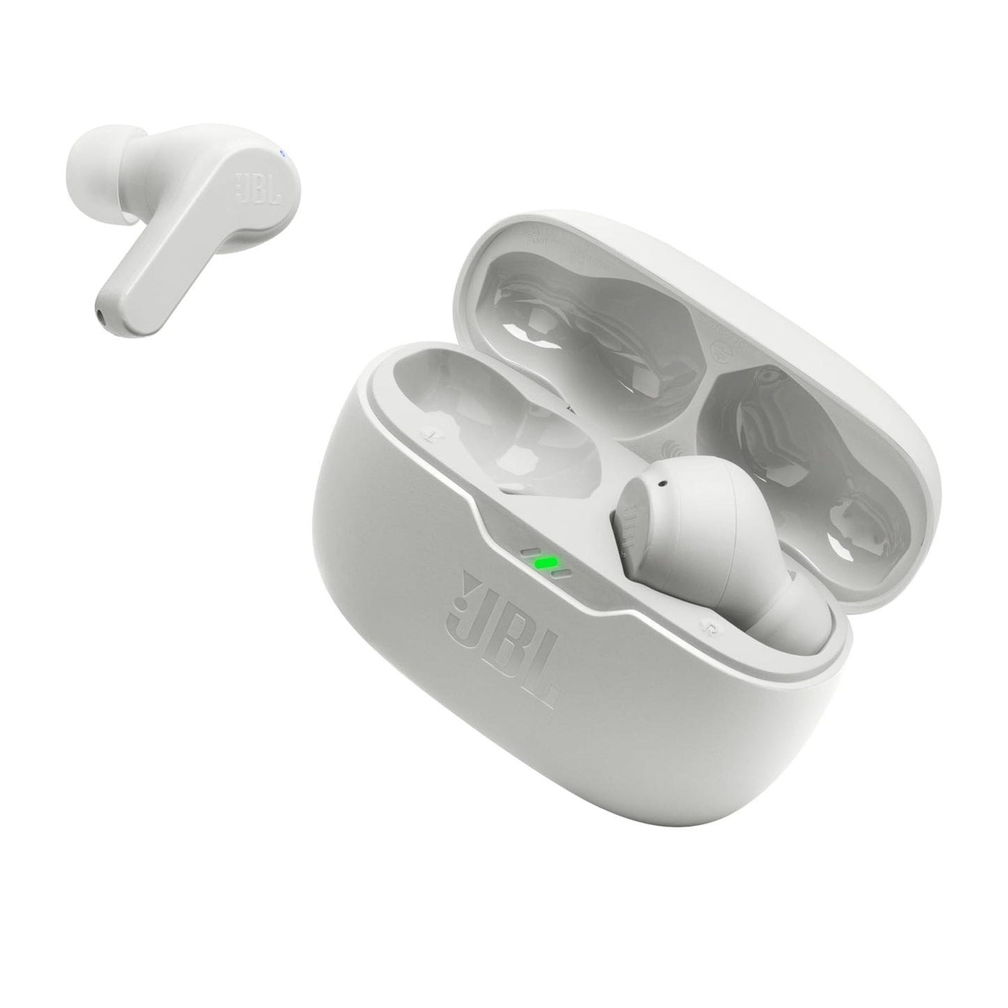 JBL Vibe Beam in-Ear Wireless Earbuds (TWS) with Mic,App for Customized Extra Bass Eq,32 Hours Battery&Quick Charge,Ip54 Water&Dust Resistance,Ambient Aware&Talk-Thru,Google Fastpair (Black)