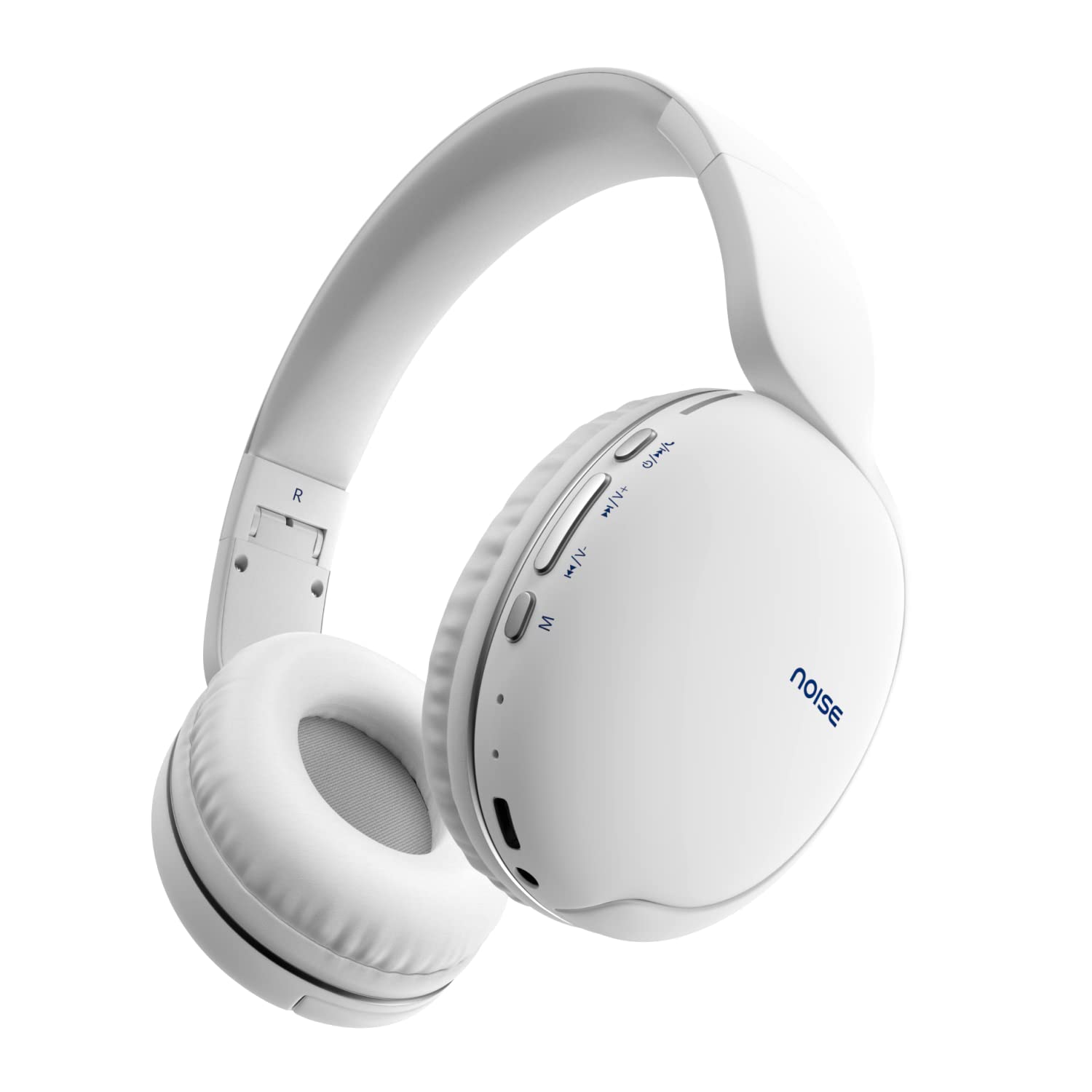 Noise Two Wireless On Ear Headphones with 50 Hours Playtime, Low Latency(up to 40ms), 4 Play Modes, Dual Pairing, BT v5.3 (Serene Blue)