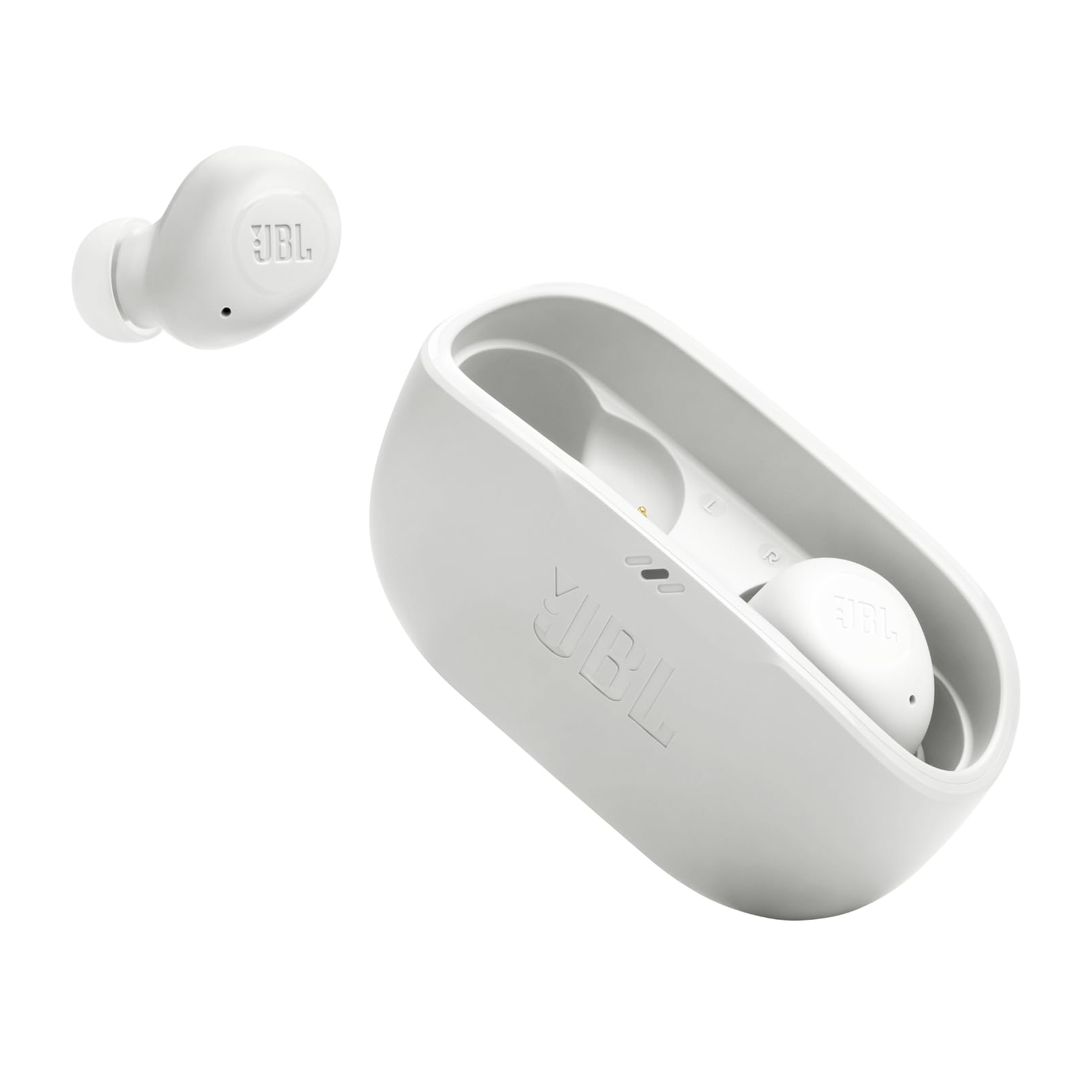 JBL Vibe Beam in-Ear Wireless Earbuds (TWS) with Mic,App for Customized Extra Bass Eq,32 Hours Battery&Quick Charge,Ip54 Water&Dust Resistance,Ambient Aware&Talk-Thru,Google Fastpair (Black)