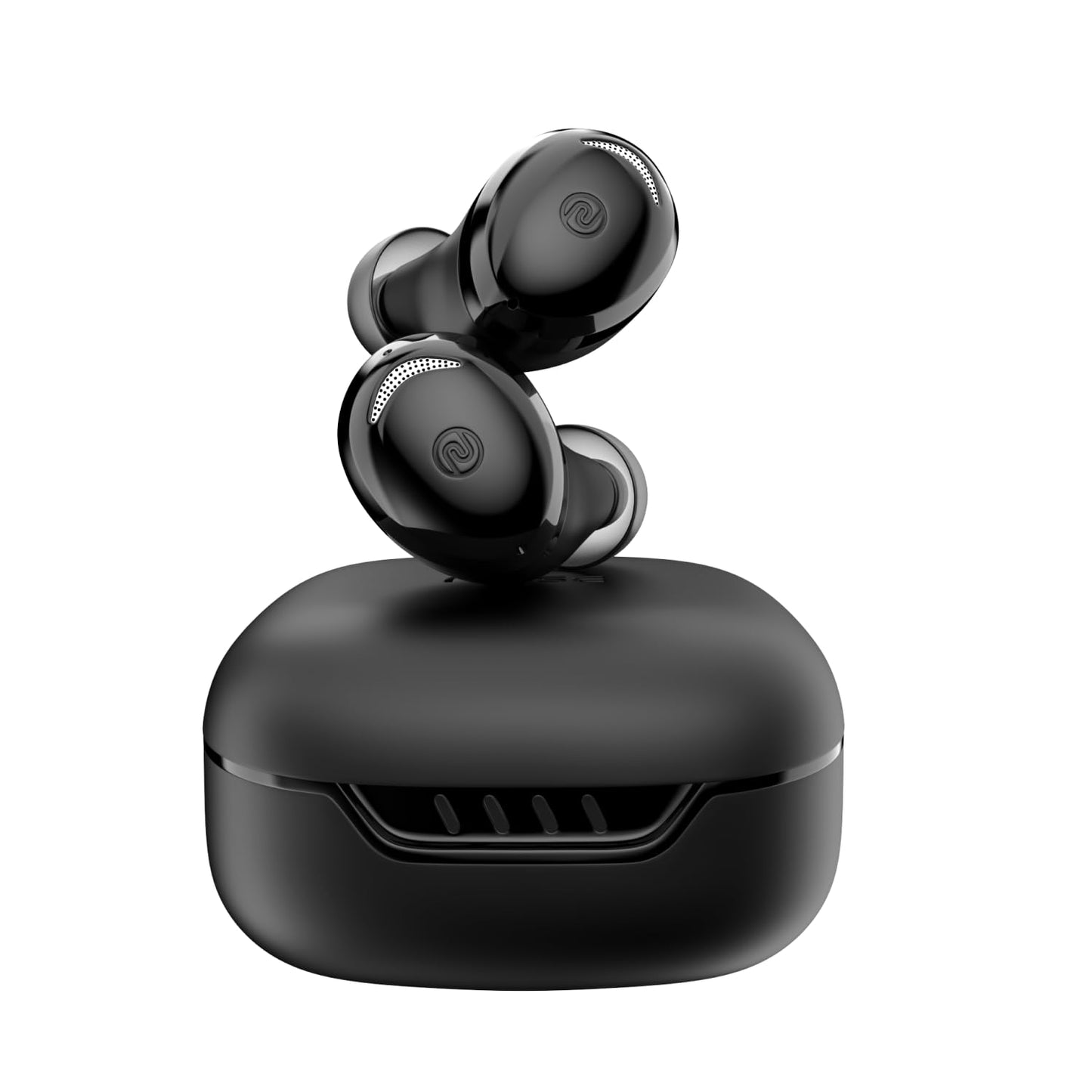 Noise Buds Trance in-Ear Truly Wireless Earbuds with 45H of Playtime, Low Latency(up to 40 ms), Instacharge(10 min=200 min), BT v5.3(Jet Black)