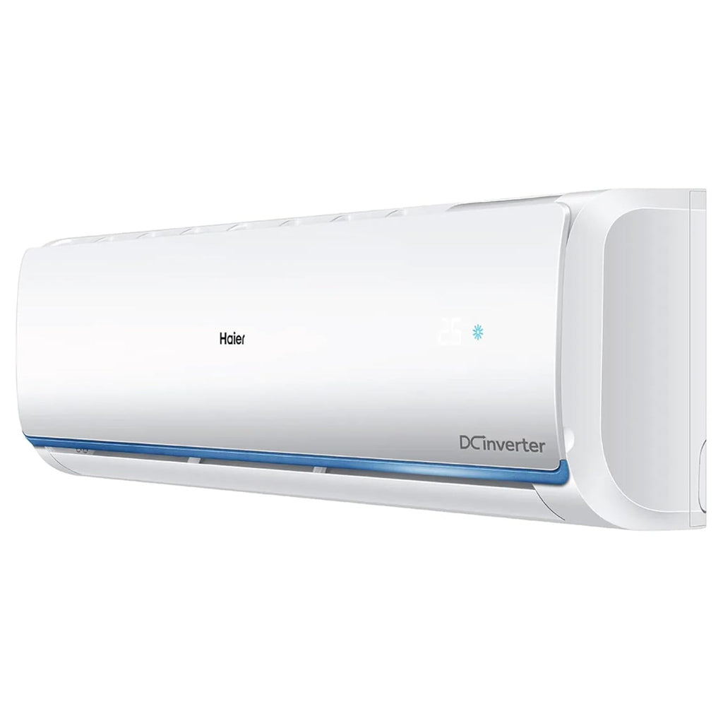Haier 1 Ton 3 Star Clean Cool Triple Inverter Split AC (HSU13C-TQB3BN-INV, Blue) | Supersonic Cooling, 7-in-1 Convertible, Frost Self-Clean, Copper Condenser