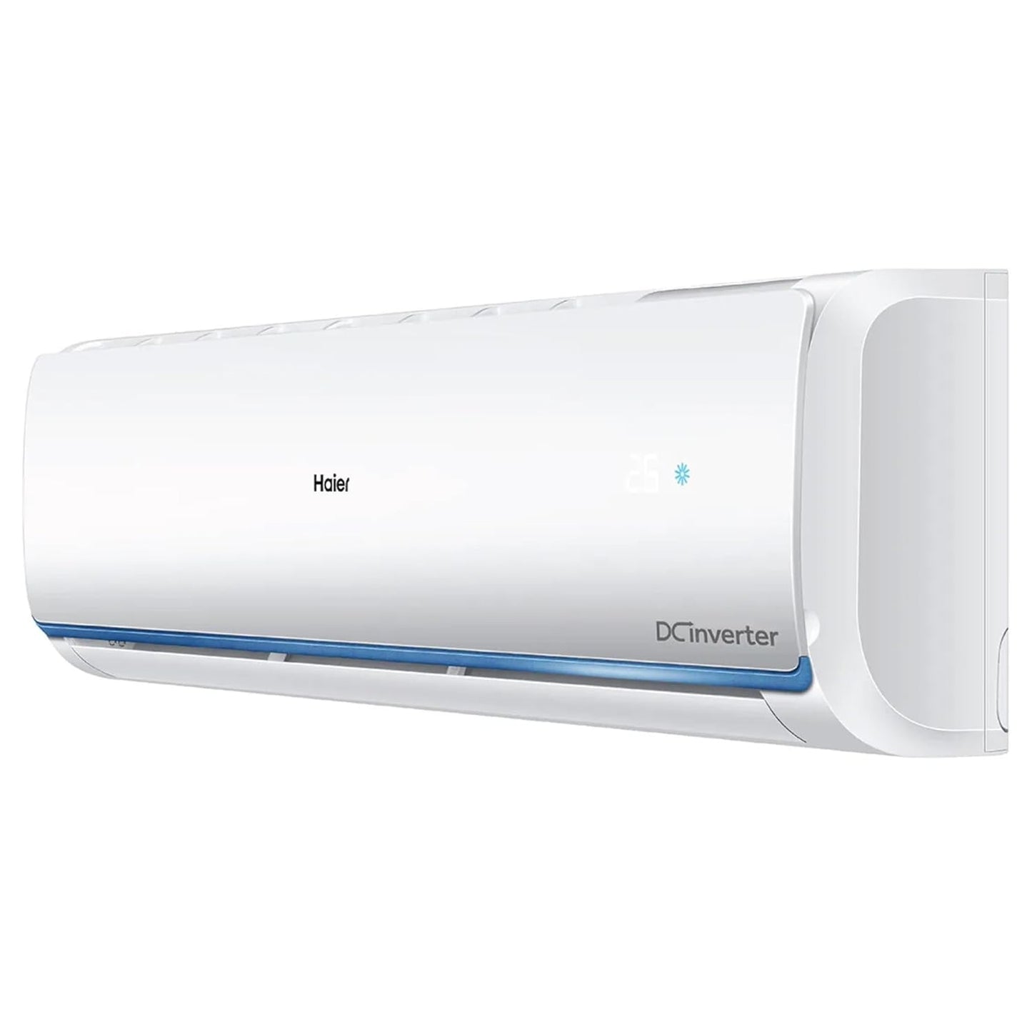 Haier 1 Ton 3 Star Clean Cool Triple Inverter Split AC (HSU13C-TQB3BN-INV, Blue) | Supersonic Cooling, 7-in-1 Convertible, Frost Self-Clean, Copper Condenser