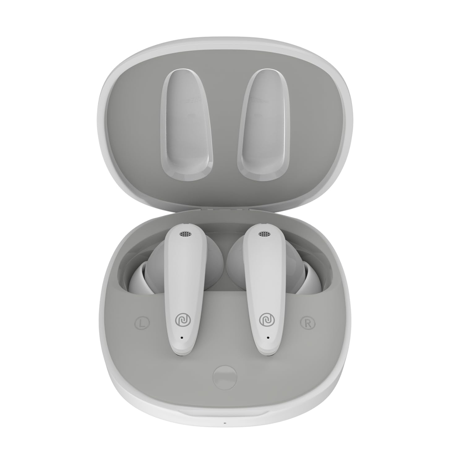Noise Buds VS404 in Ear Truly Wireless Earbuds with 50H of Playtime,3 EQ Modes, Quad Mic with ENC, Instacharge(10 Min=200 Min),10mm Driver, BT v5.3 (Snow White)