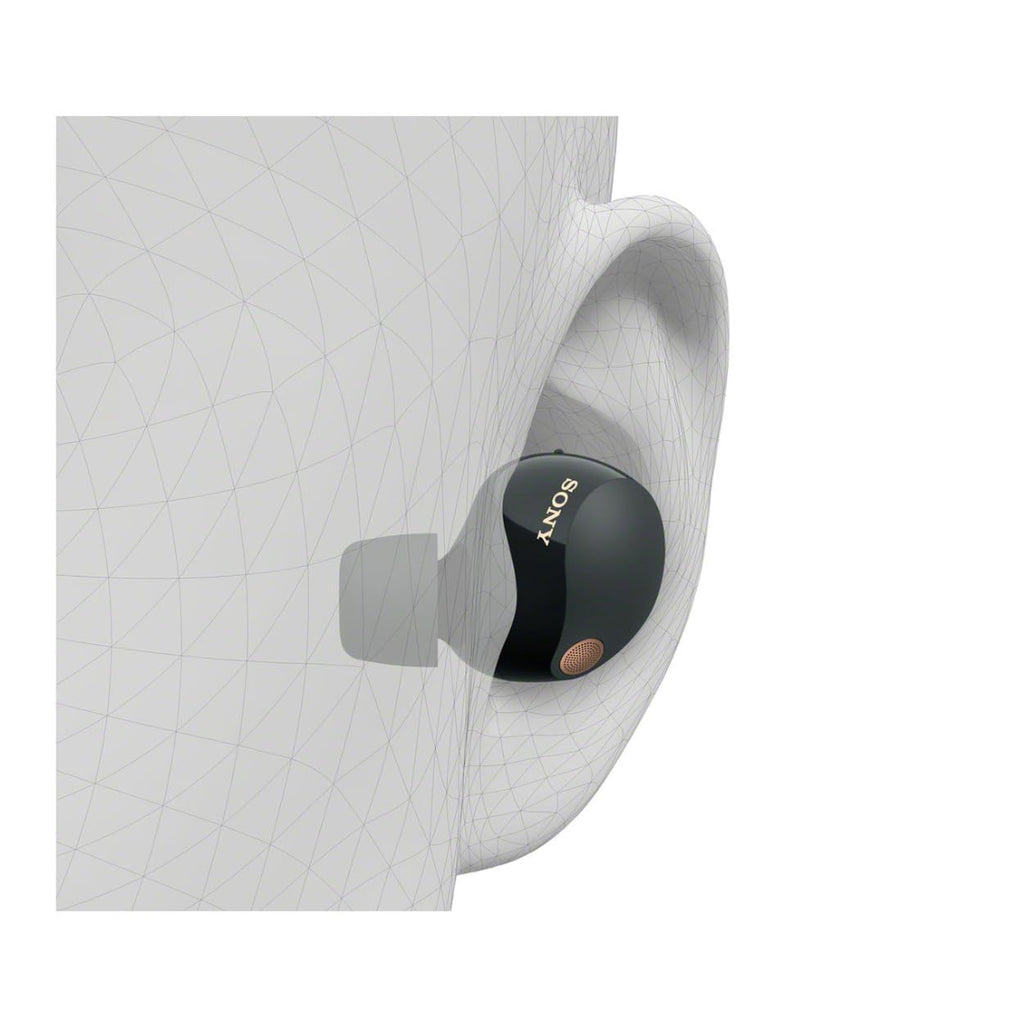 Sony WF-1000XM5 Active Noise Cancelling Wireless Bluetooth in Ear Earbuds with Mic, Up to 36 Hours Battery Life - Black