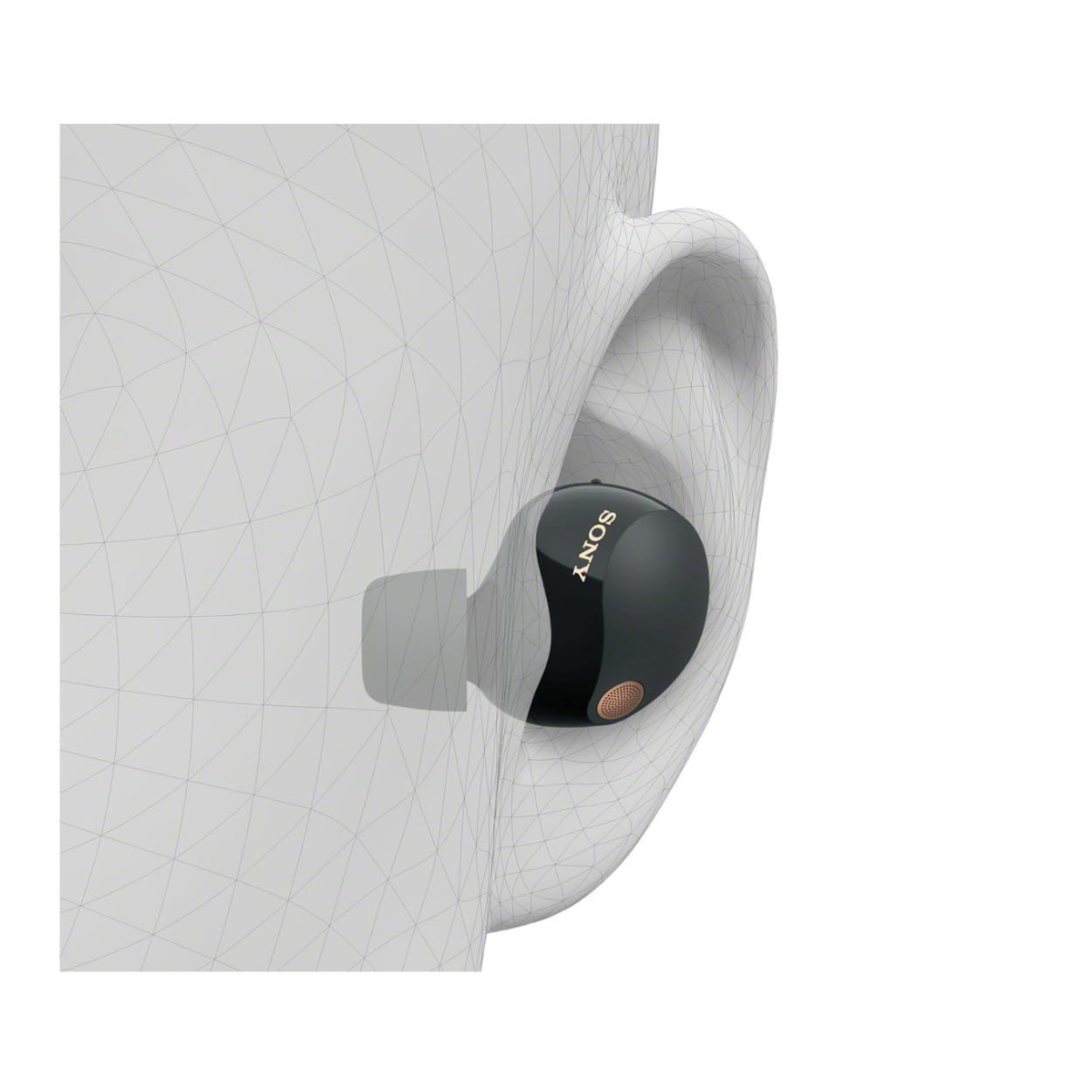 Sony WF-1000XM5 Active Noise Cancelling Wireless Bluetooth in Ear Earbuds with Mic, Up to 36 Hours Battery Life - Black