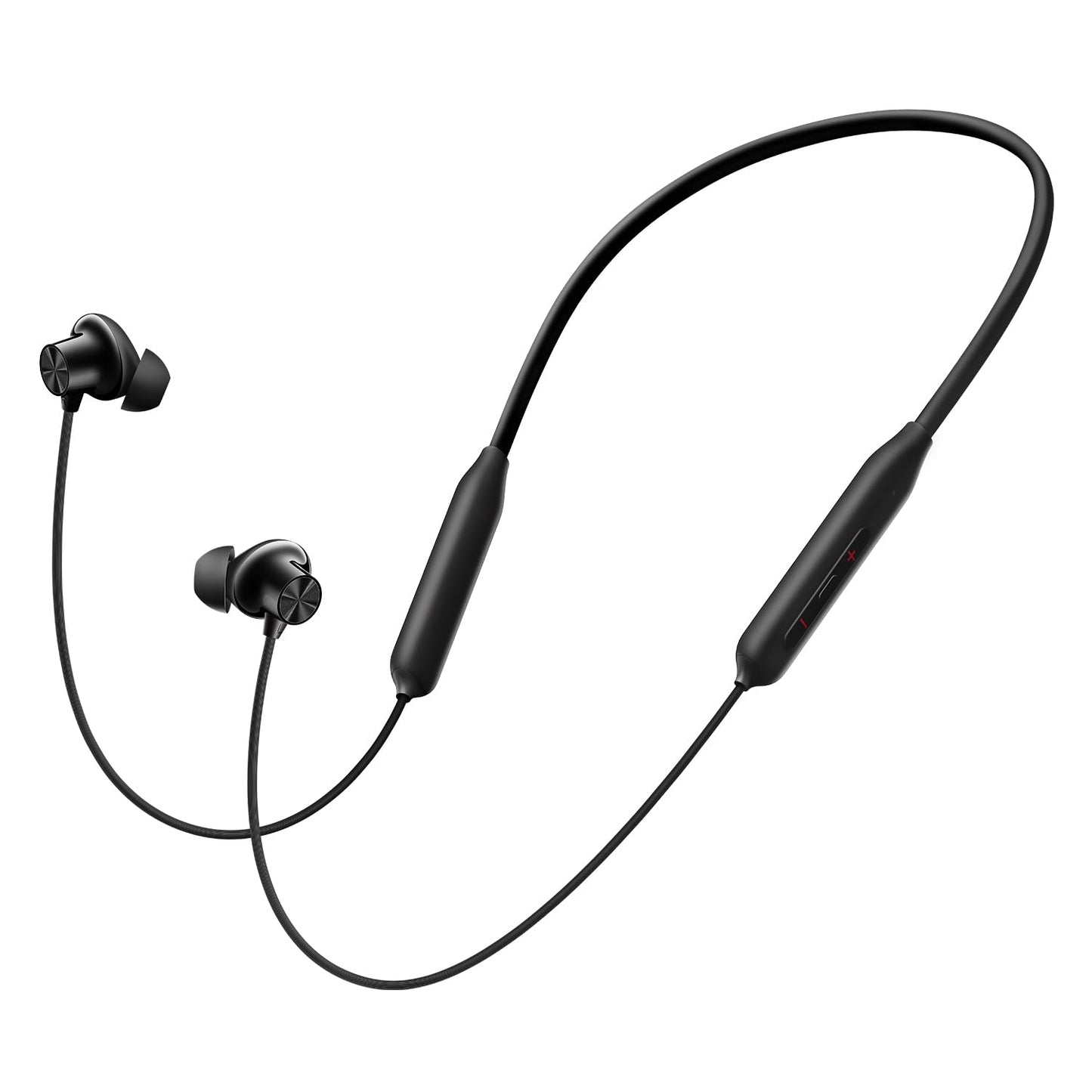 OnePlus Bullets Wireless Z2 ANC Bluetooth in Ear Earphones with Mic, 45dB Hybrid ANC, Bombastic Bass - 12.4 mm Drivers, 10 Mins Charge - 20 Hrs Music, 28 Hrs Battery (Booming Black)