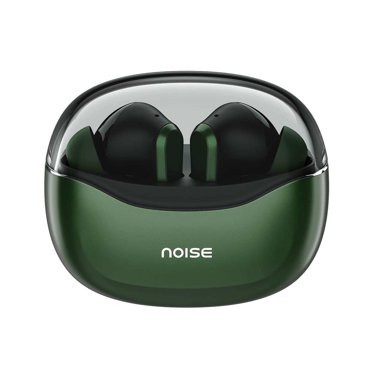 Noise Buds VS601 in-Ear Truly Wireless Earbuds with 50H of Playtime, Transparent case lid, Quad mic ENC, Dual Device Pairing, 10mm Driver, BT v5.3 (Graphite Black)