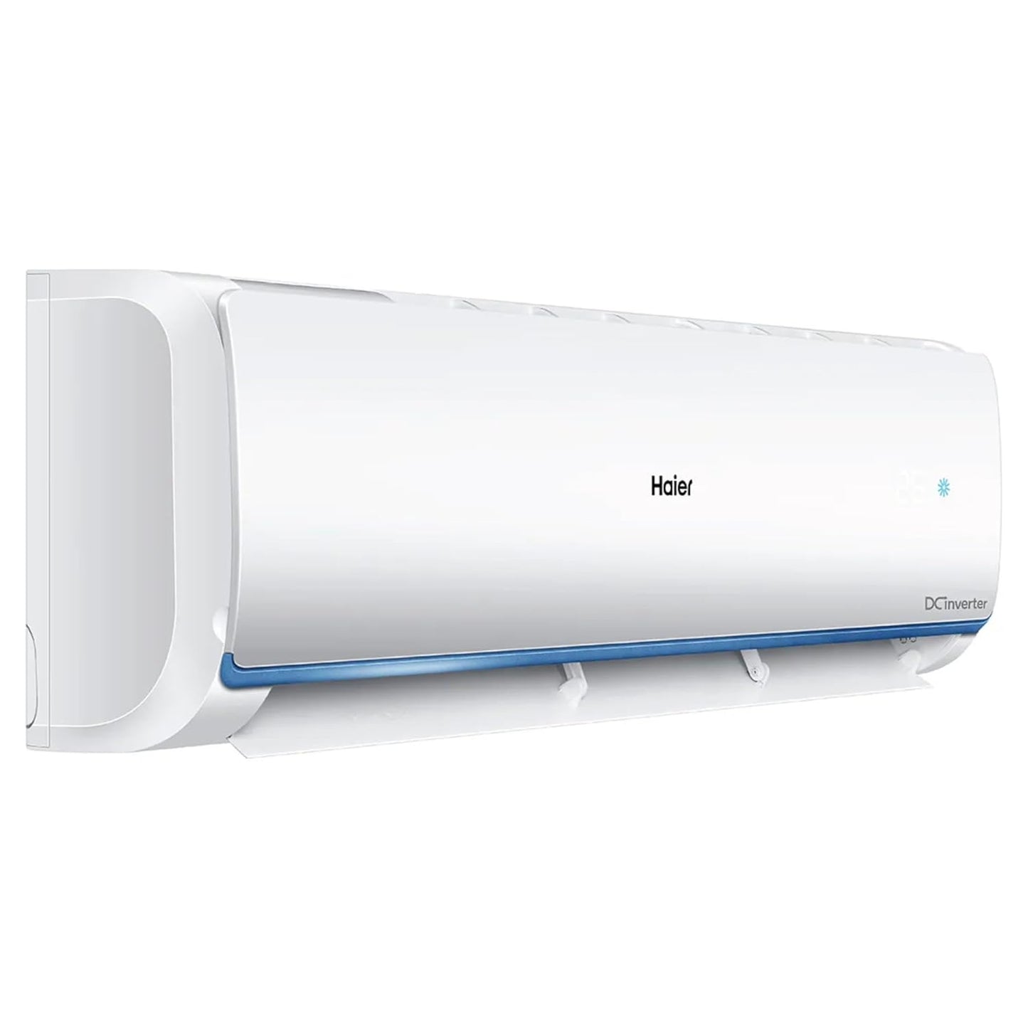 Haier 1 Ton 3 Star Clean Cool Triple Inverter Split AC (HSU13C-TQB3BN-INV, Blue) | Supersonic Cooling, 7-in-1 Convertible, Frost Self-Clean, Copper Condenser
