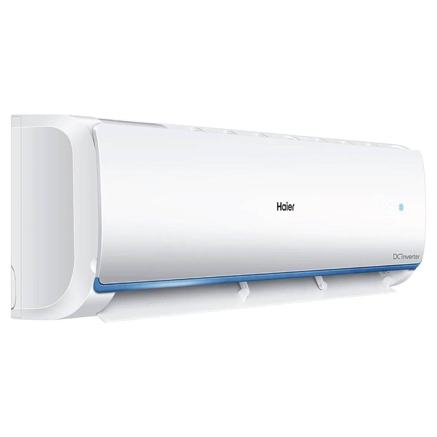 Haier 1 Ton 3 Star Clean Cool Triple Inverter Split AC (HSU13C-TQB3BN-INV, Blue) | Supersonic Cooling, 7-in-1 Convertible, Frost Self-Clean, Copper Condenser
