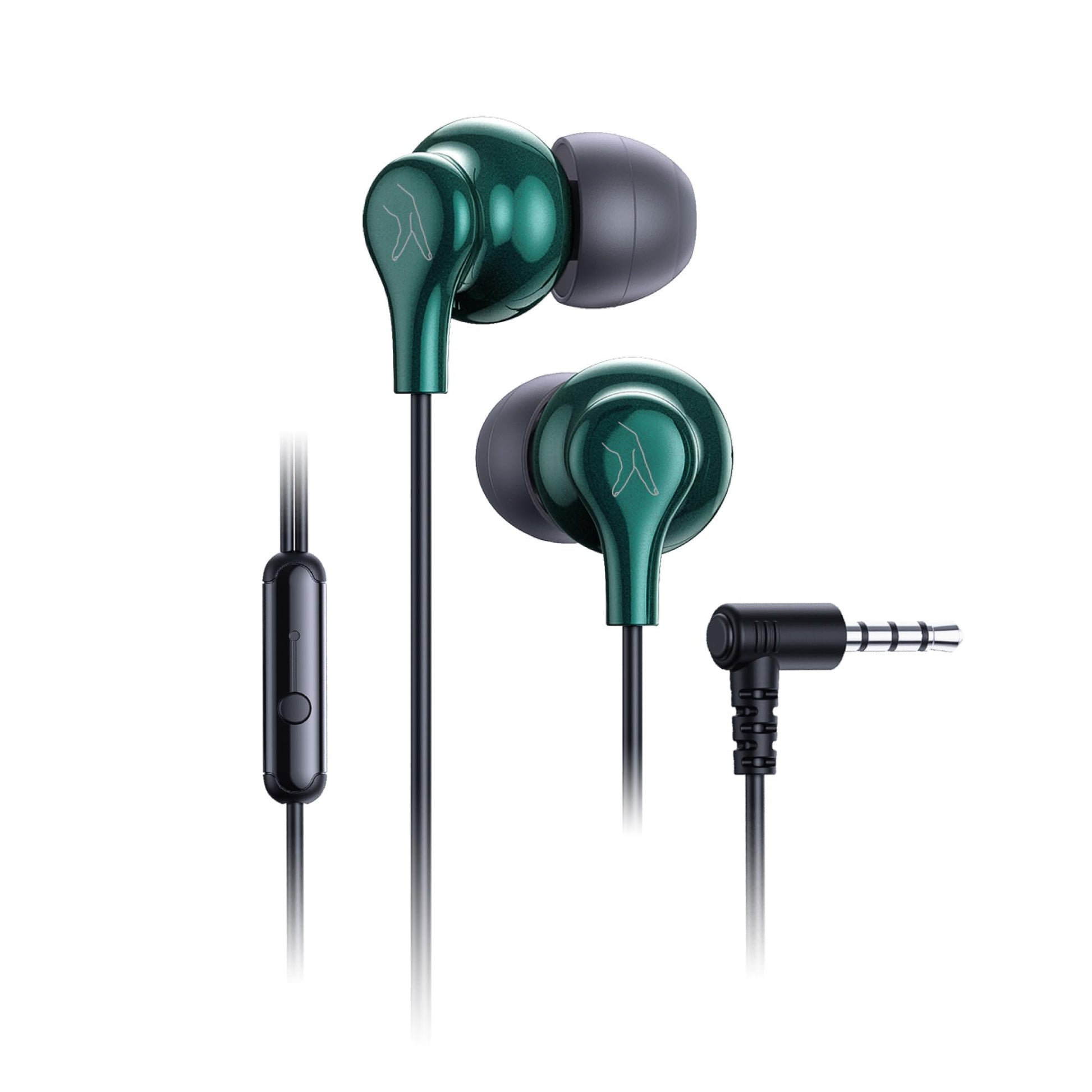 FINGERS SoundBoss Wired Earphones (with in-Built Mic, Sturdy Cable and L-pin Connector)- Burgandy