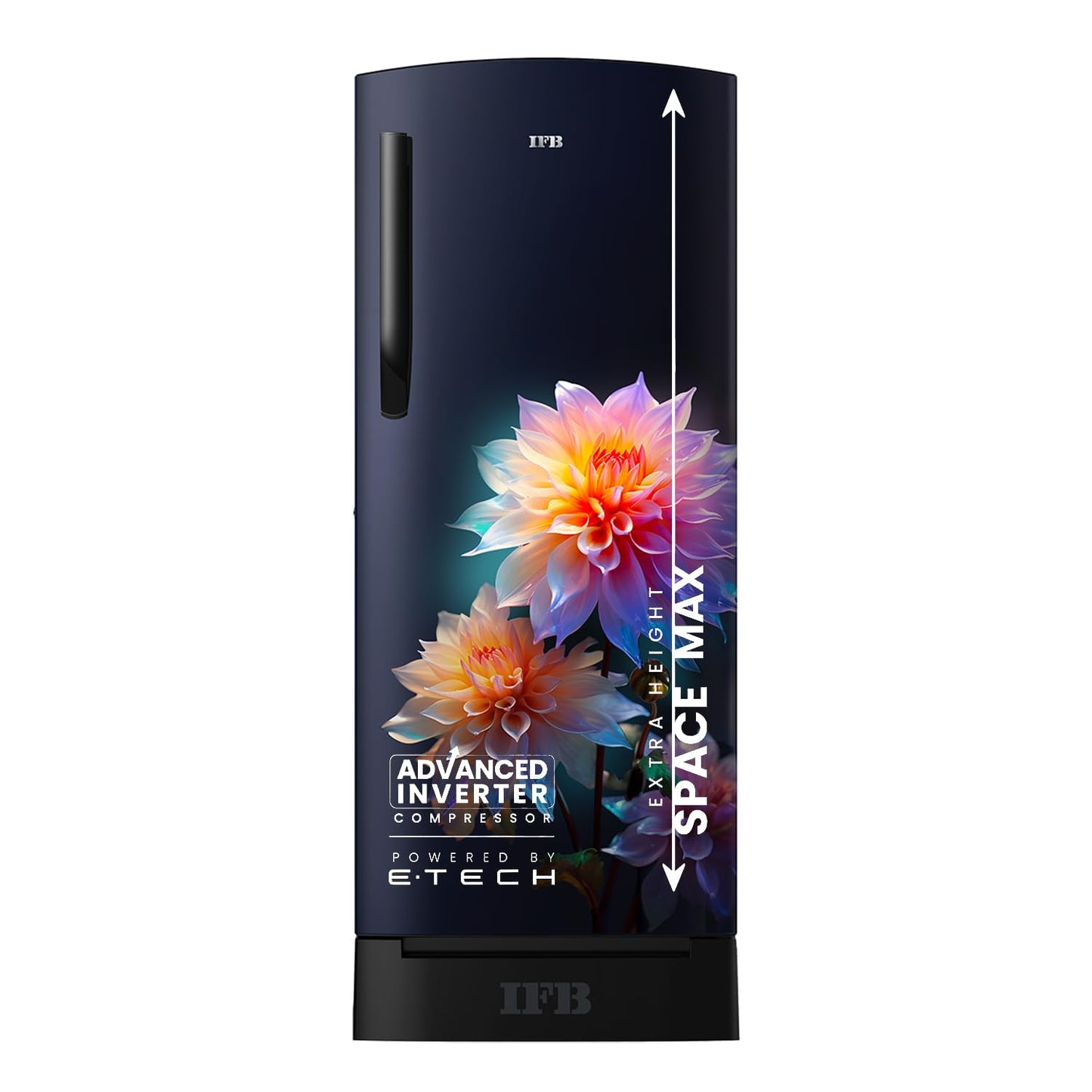 IFB 187L 4 Star Direct Cool Advanced Inverter Single Door Refrigerator (IFBDC-2134DBNED, Divine Bliss-Blue, Humidity Controller, Extraordinary Space with Base Drawer)