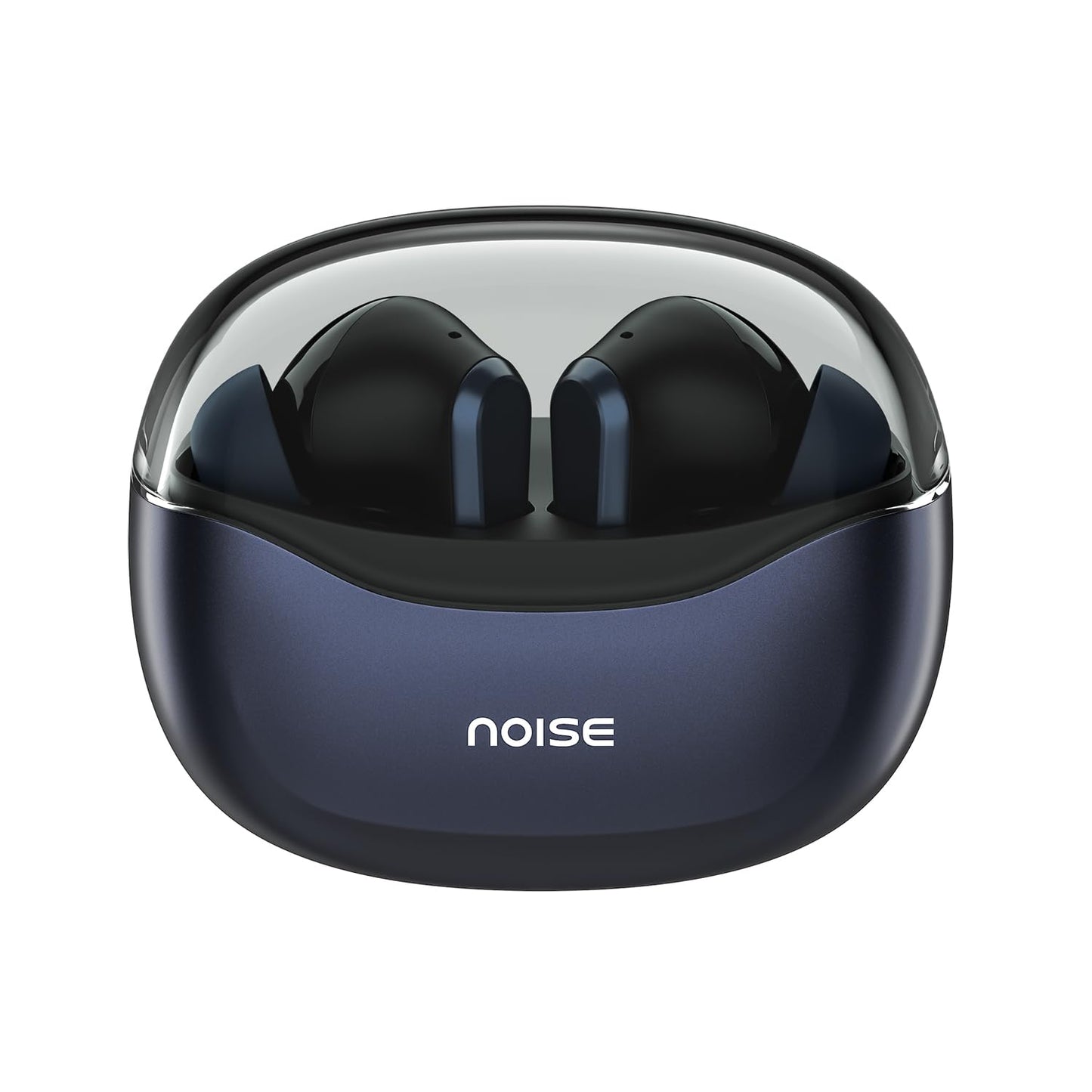 Noise Buds VS601 in-Ear Truly Wireless Earbuds with 50H of Playtime, Transparent case lid, Quad mic ENC, Dual Device Pairing, 10mm Driver, BT v5.3 (Graphite Black)