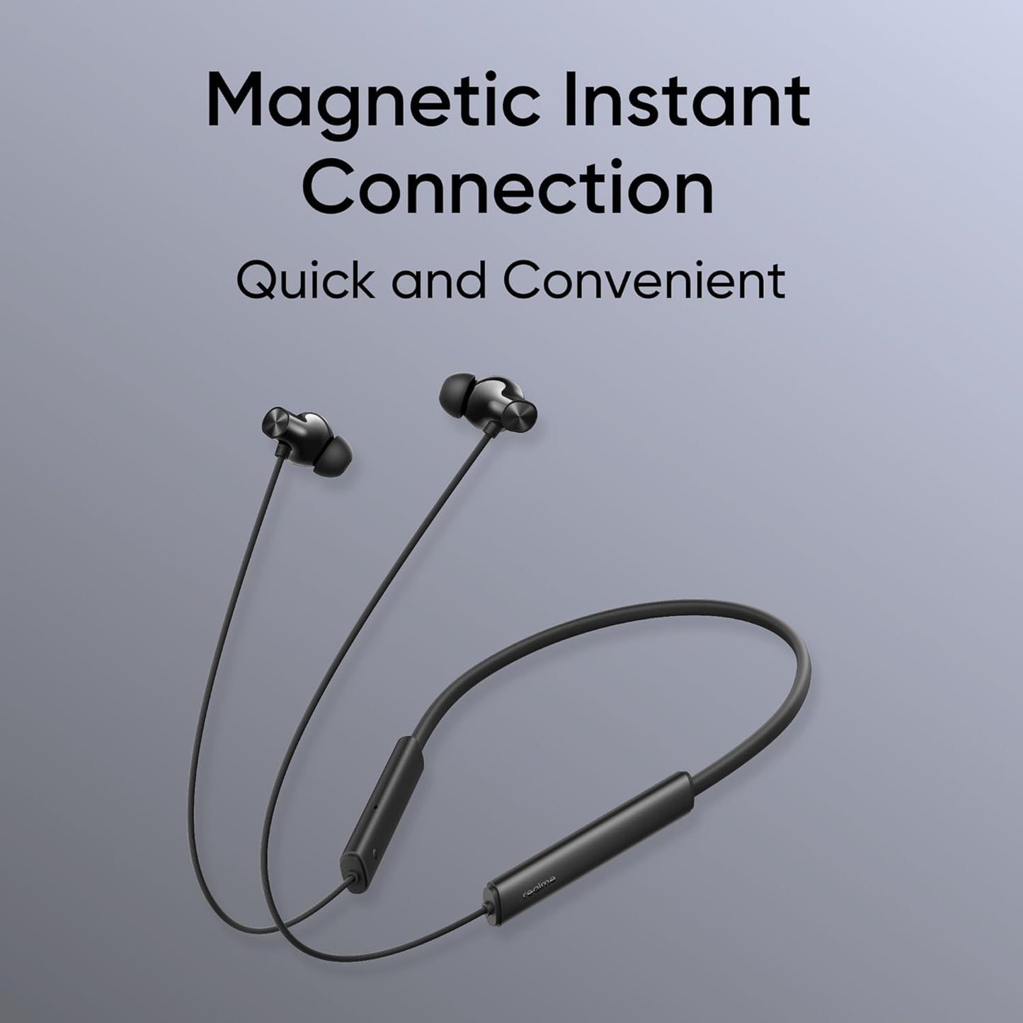 realme Buds Wireless 3 Neo in Ear Bluetooth Neckband with 13.4 Mm Dynamic Bass Boost Driver,Upto 32 Hours Playback,Fast Charge,Ai Enc,45Ms Low Latency,Ip55 Dust&Water Resistannt&Bluetooth V 5.4 Black