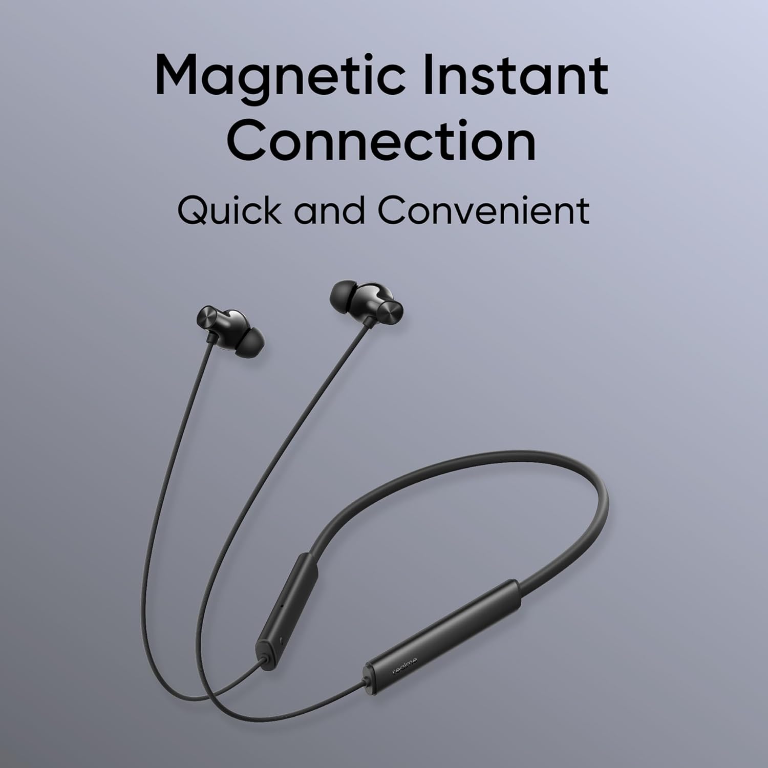 realme Buds Wireless 3 Neo in Ear Bluetooth Neckband with 13.4 Mm Dynamic Bass Boost Driver,Upto 32 Hours Playback,Fast Charge,Ai Enc,45Ms Low Latency,Ip55 Dust&Water Resistannt&Bluetooth V 5.4 Black