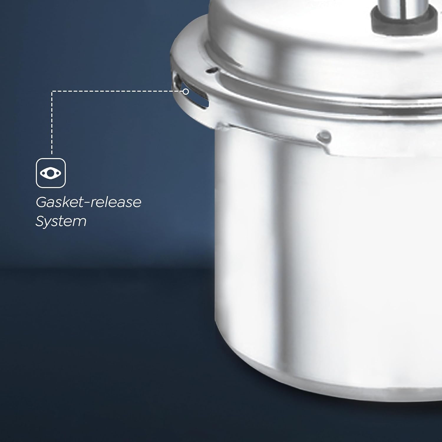 Prestige 2L+3L+5 Litres Popular Max Outer Lid Aluminium Combo Pressure Cooker with 2 Lids |Pressure Indicator | Gas & Induction Compatible |Metallic Safety Plug| Gasket-Release System